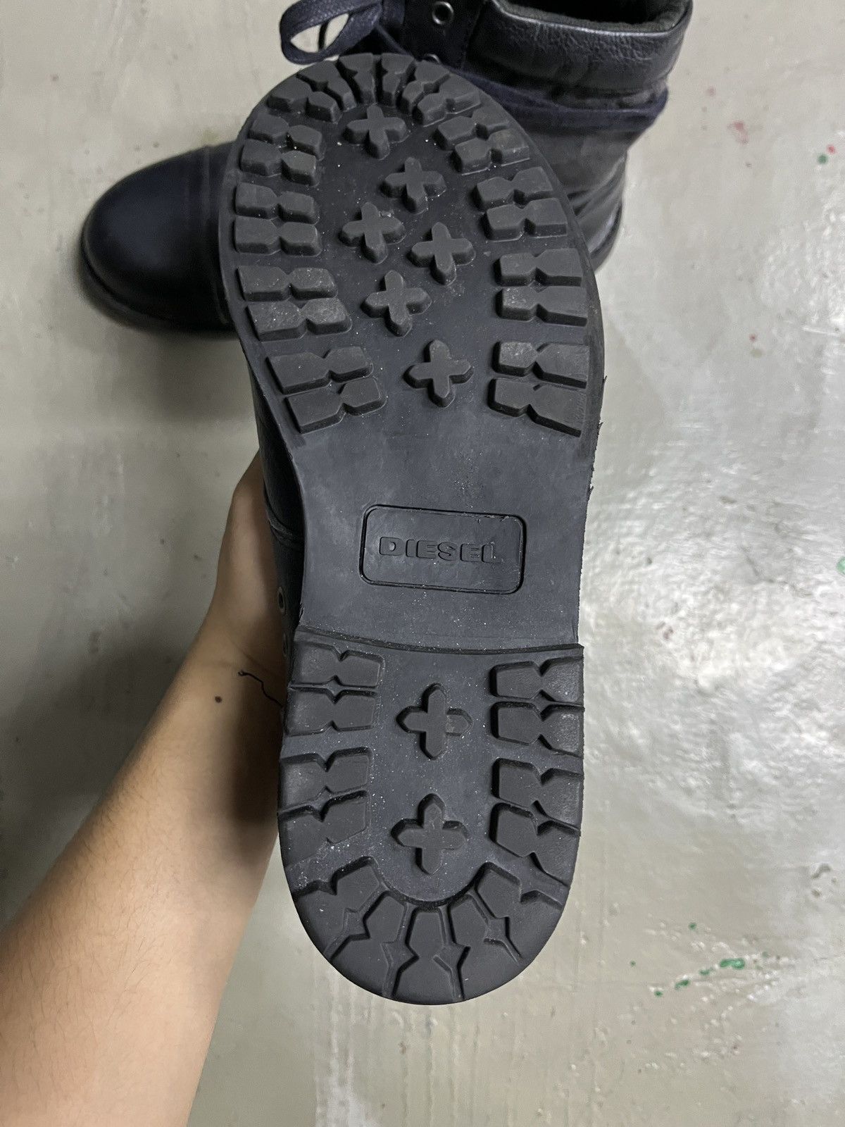 Diesel Diesel Leather Guidi AS 98 Style Combat Steel Toe Boots Size US 8.5 / EU 41-42 - 14 Thumbnail