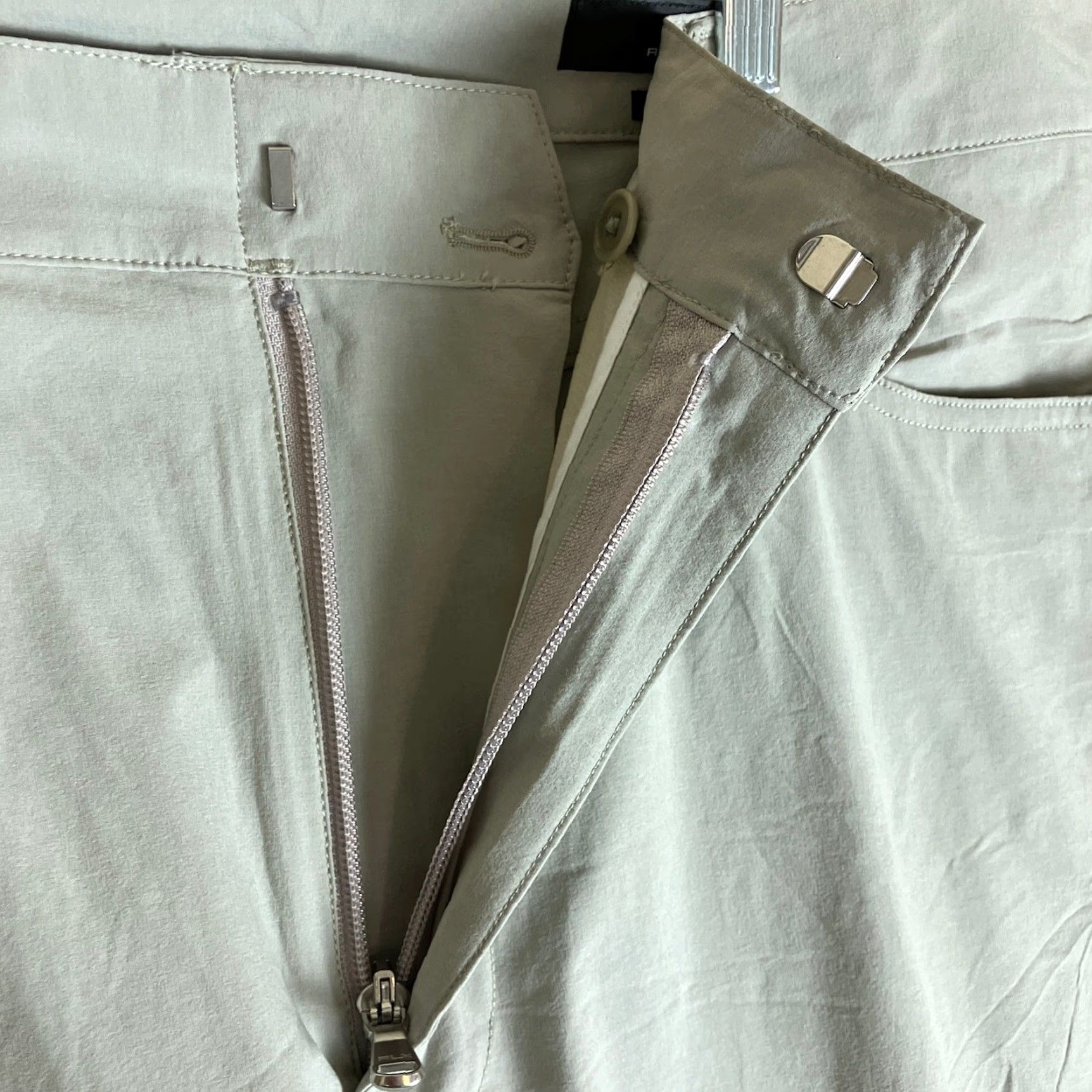 RLX Ralph Lauren VINTAGE RLX Ralph Lauren Mens Pants Beige Tailored Slim Fit Performance Stretch 38x32 Chino Casual Workwear 90s Mens Size US 38 / EU 54 - 4 Thumbnail