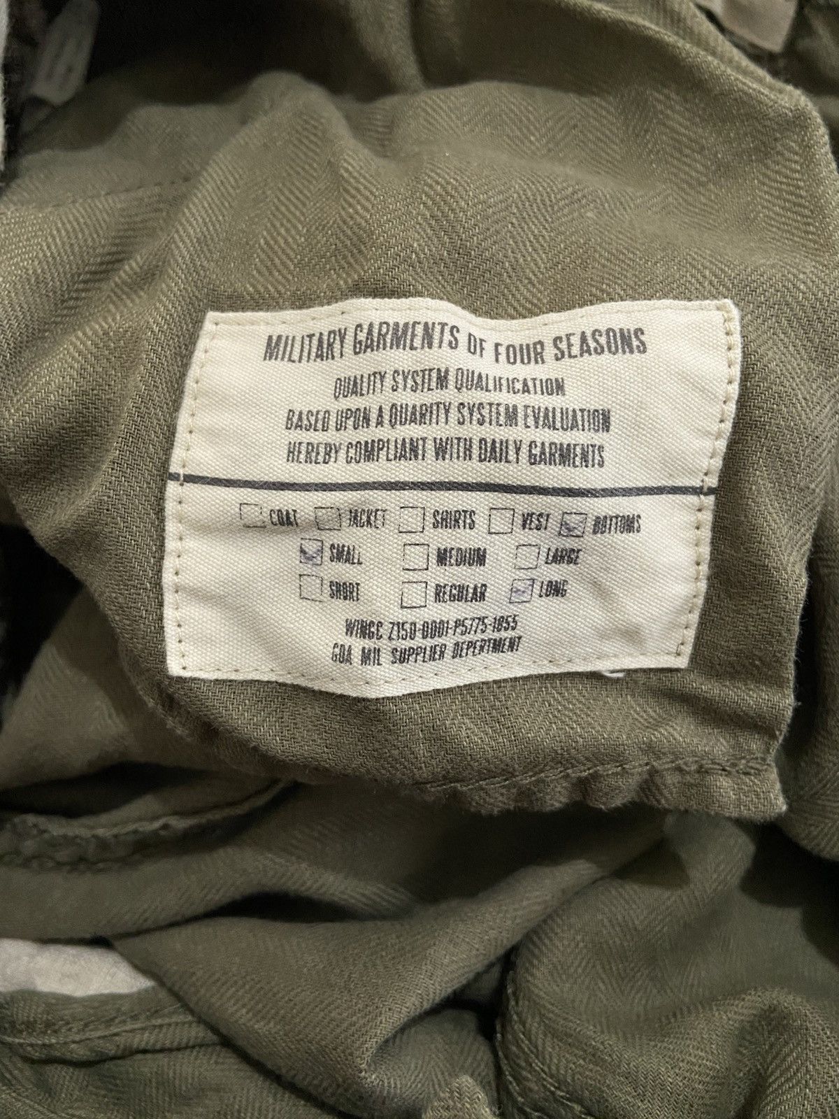 GOA Goa Military Pants Size US 28 / EU 44 - 4 Thumbnail