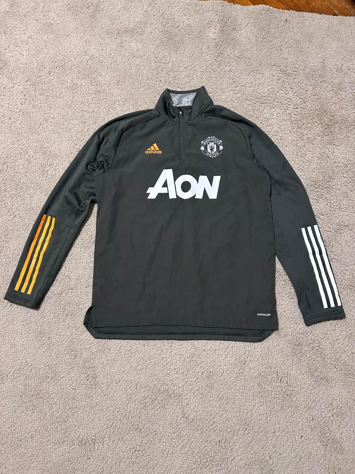 Adidas MANCHESTER UNITED ADIDAS 20/21 FOOTBALL SOCCER TRAINING Size US M / EU 48-50 / 2 - 1 Thumbnail