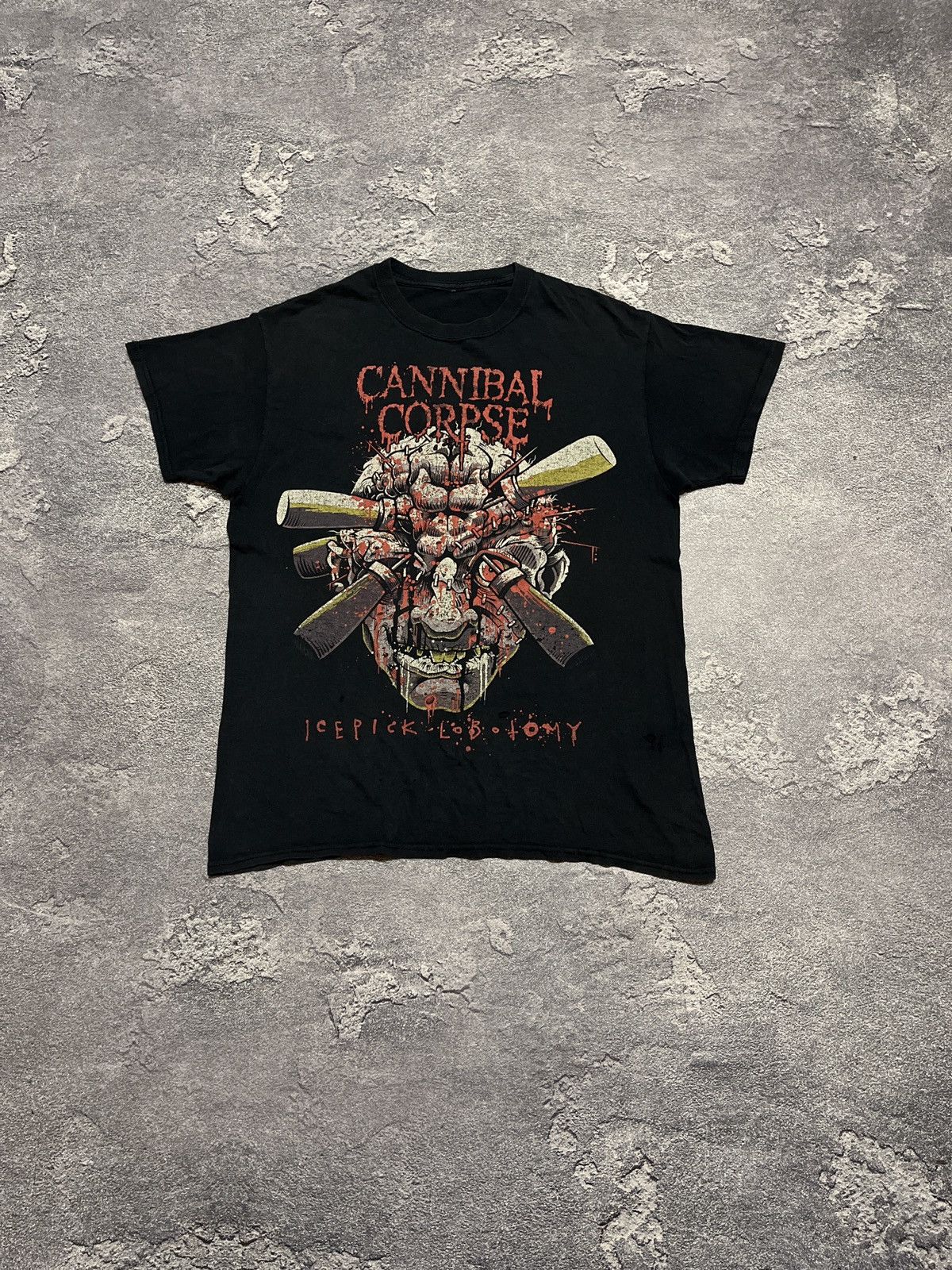 Band Tees × Vintage Vintage Cannibal Corpse European Tour 2015 T-shirt Tee Size US M / EU 48-50 / 2 - 1 Thumbnail