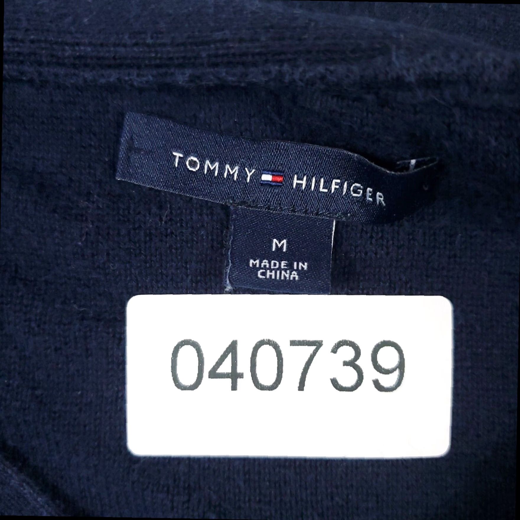 Tommy Hilfiger Tommy Hilfiger Pullover Sweater Womens Medium Blue Long Sleeve Crew Neck Cotton Blend Size M / US 6-8 / IT 42-44 - 8 Thumbnail