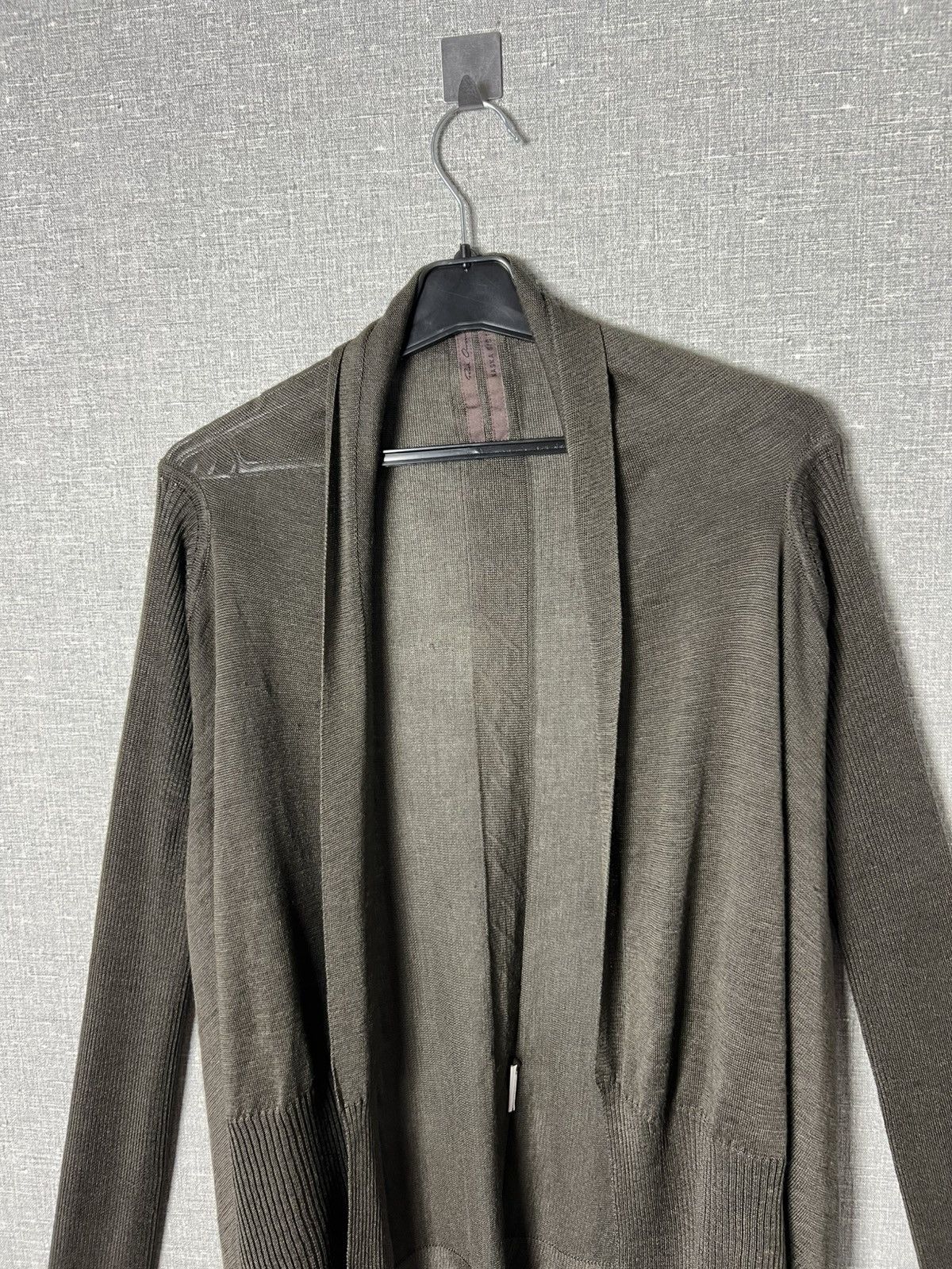 Rick Owens Avant-Garde Rick Owens NASKA S/S 12 Mesh Open Front Cardigan Size S / US 4 / IT 40 - 4 Thumbnail