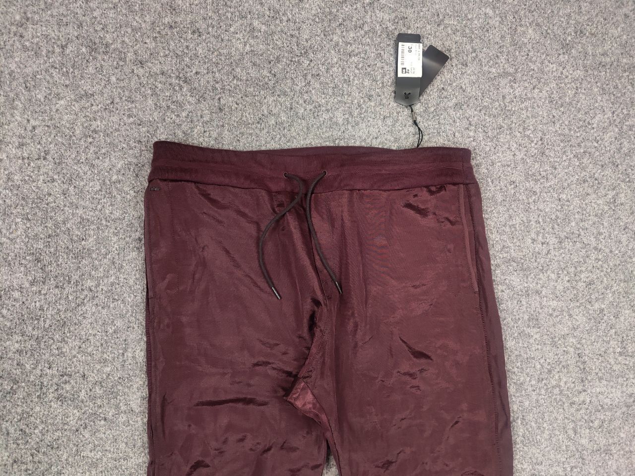 G-Star G Star Raw Bronson 3D Pull on Low Tapered Burgundy Pants Size 34" / US 12 / IT 48 - 7 Thumbnail