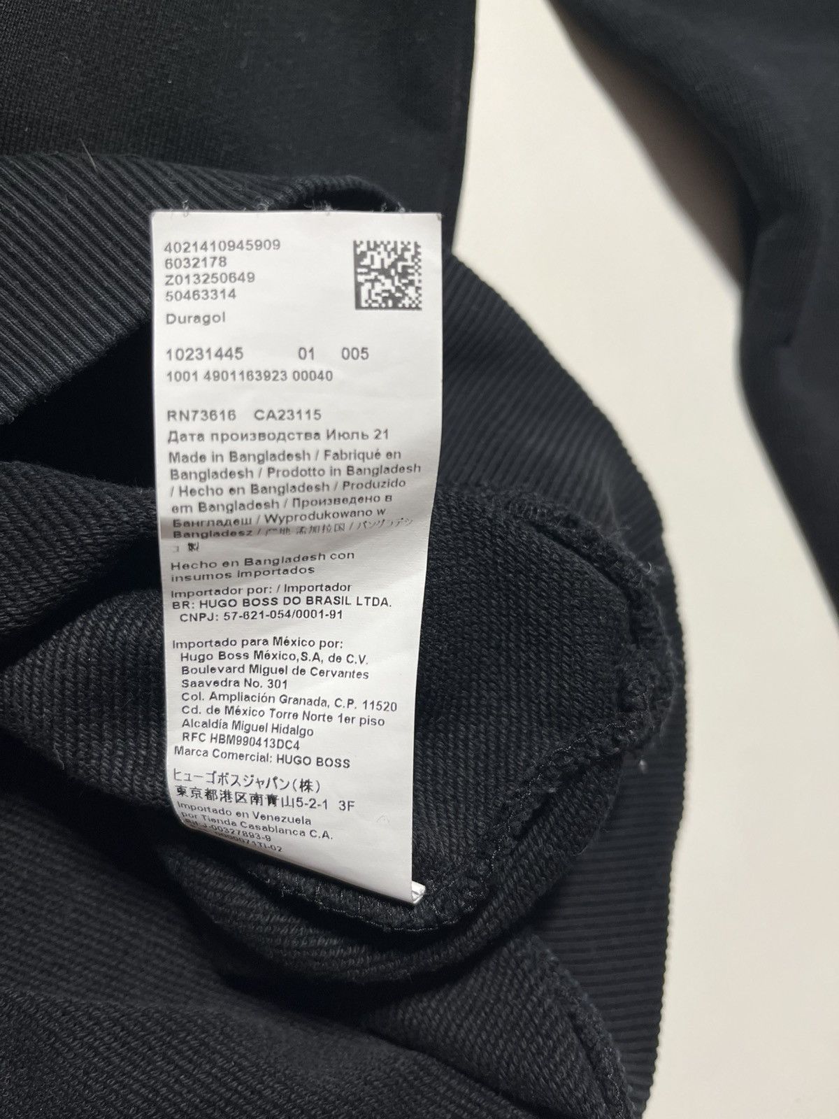 Hugo Vintage Hugo Boss Duragol crew neck sweatshirt box logo Size US XL / EU 56 / 4 - 6 Thumbnail