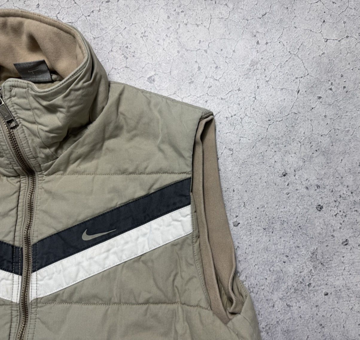 Nike × Vintage Women's Vest Nike Swoosh Drill Vintage Size XL / US 12-14 / IT 48-50 - 4 Thumbnail