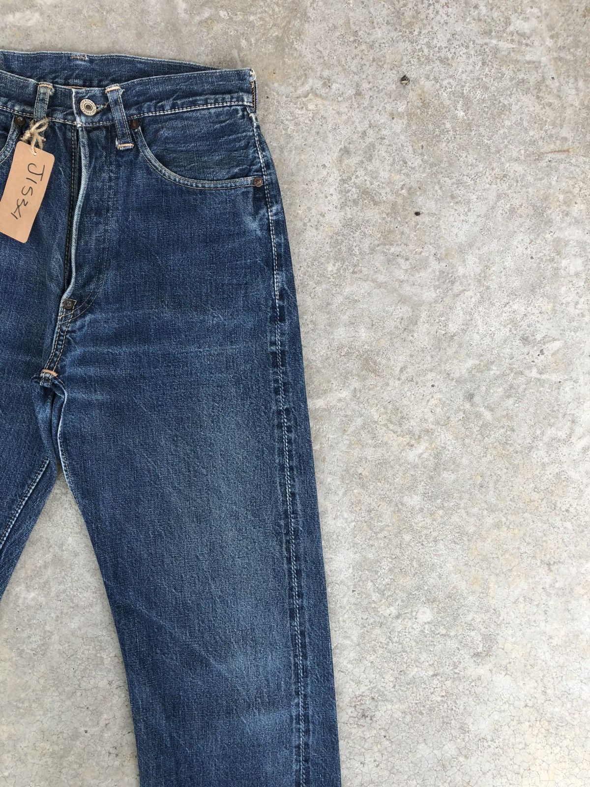 Warehouse & Co. Japanese Warehouse Duck Digger Selvedge Denim Diatressed Size US 28 / EU 44 - 5 Thumbnail