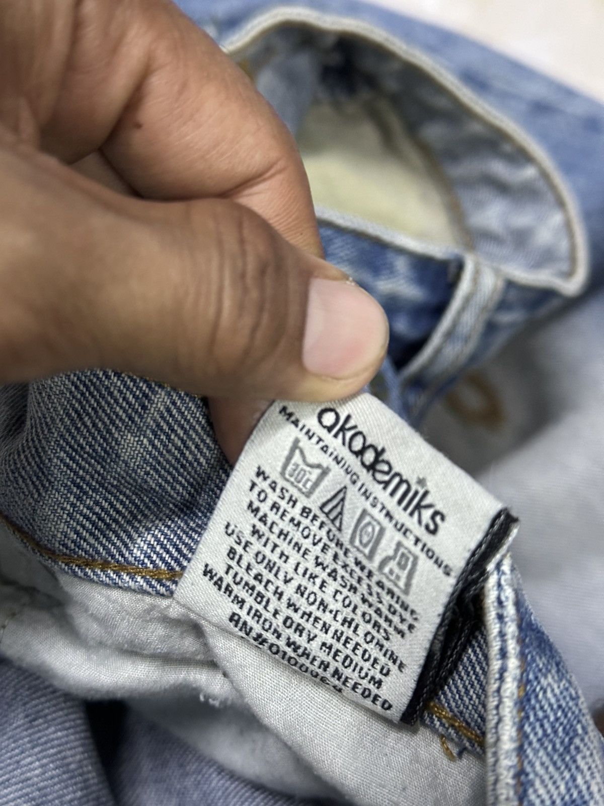 Kapital Baggy A K A D E M I K S Light Washed Denim. Size US 36 / EU 52 - 19 Thumbnail