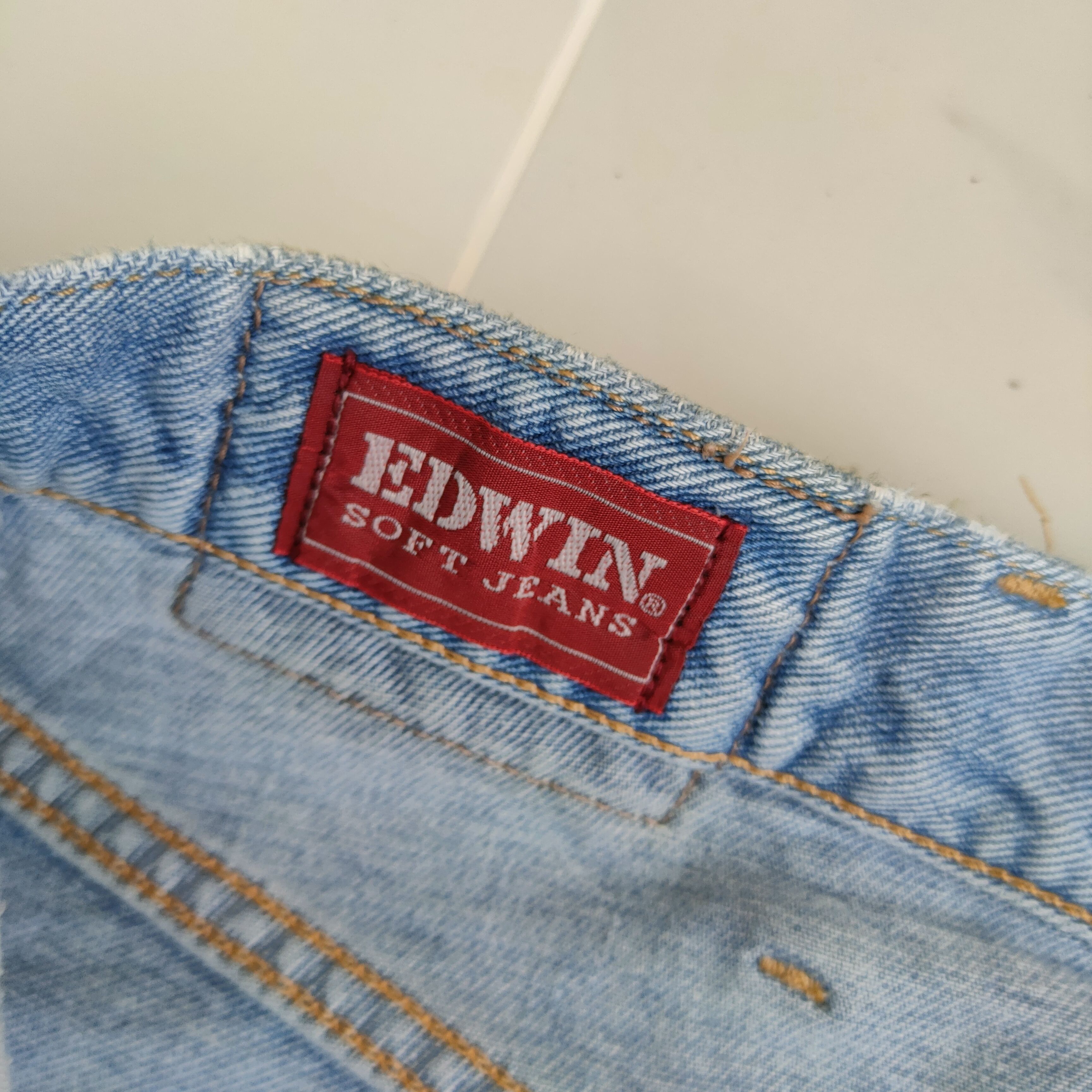 Edwin × Jean × Vintage VINTAGE EDWIN SOFT JEAN DENIM PANTS Size US 38 / EU 54 - 6 Thumbnail