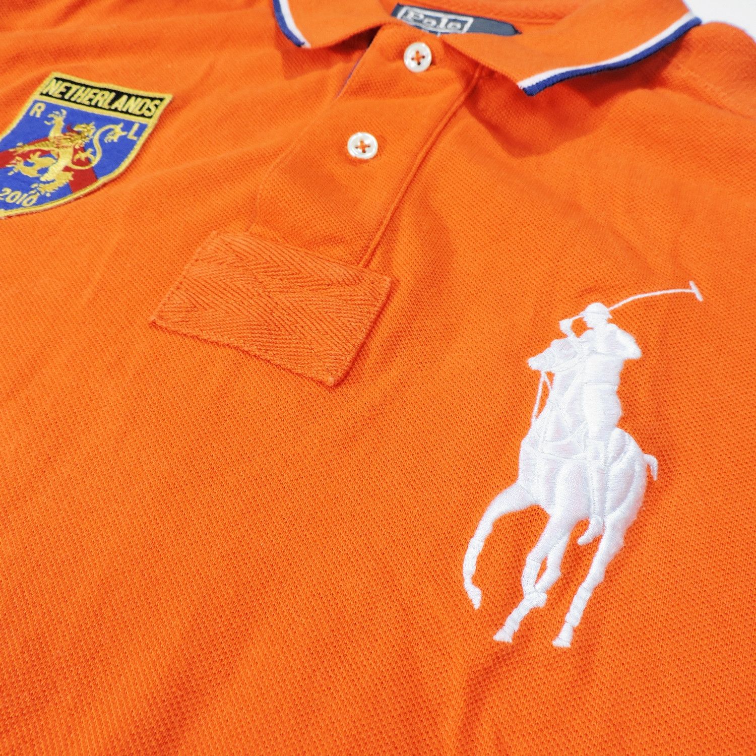 Polo Ralph Lauren POLO RALPH LAUREN NETHERLANDS CUSTOM FIT POLO SHIRT Size US M / EU 48-50 / 2 - 8 Thumbnail