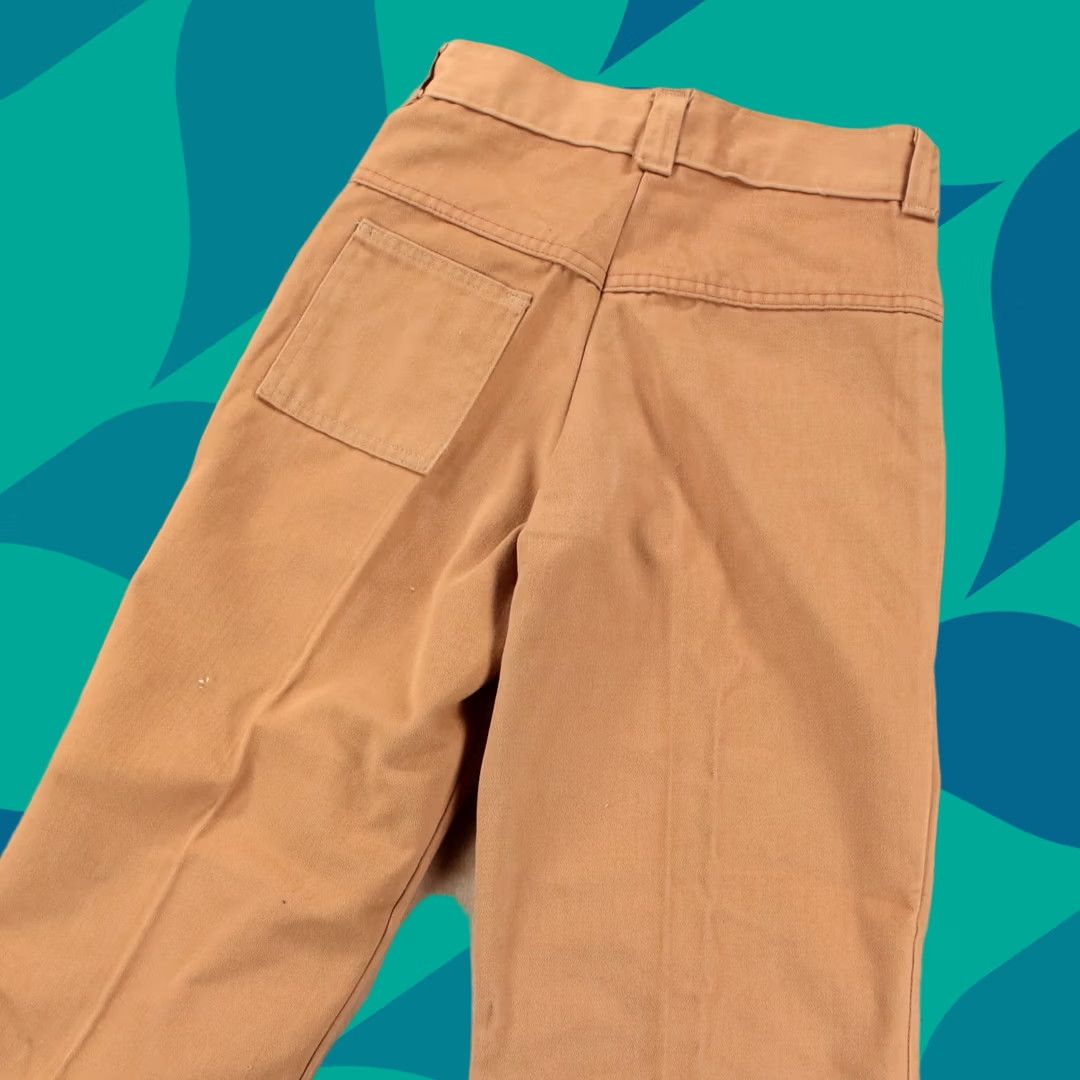 Vintage VINTAGE 60s 70s Pants Scovill Zip light brown beige 26x26 USA Unisex Adults Size US 26 / EU 42 - 1 Thumbnail