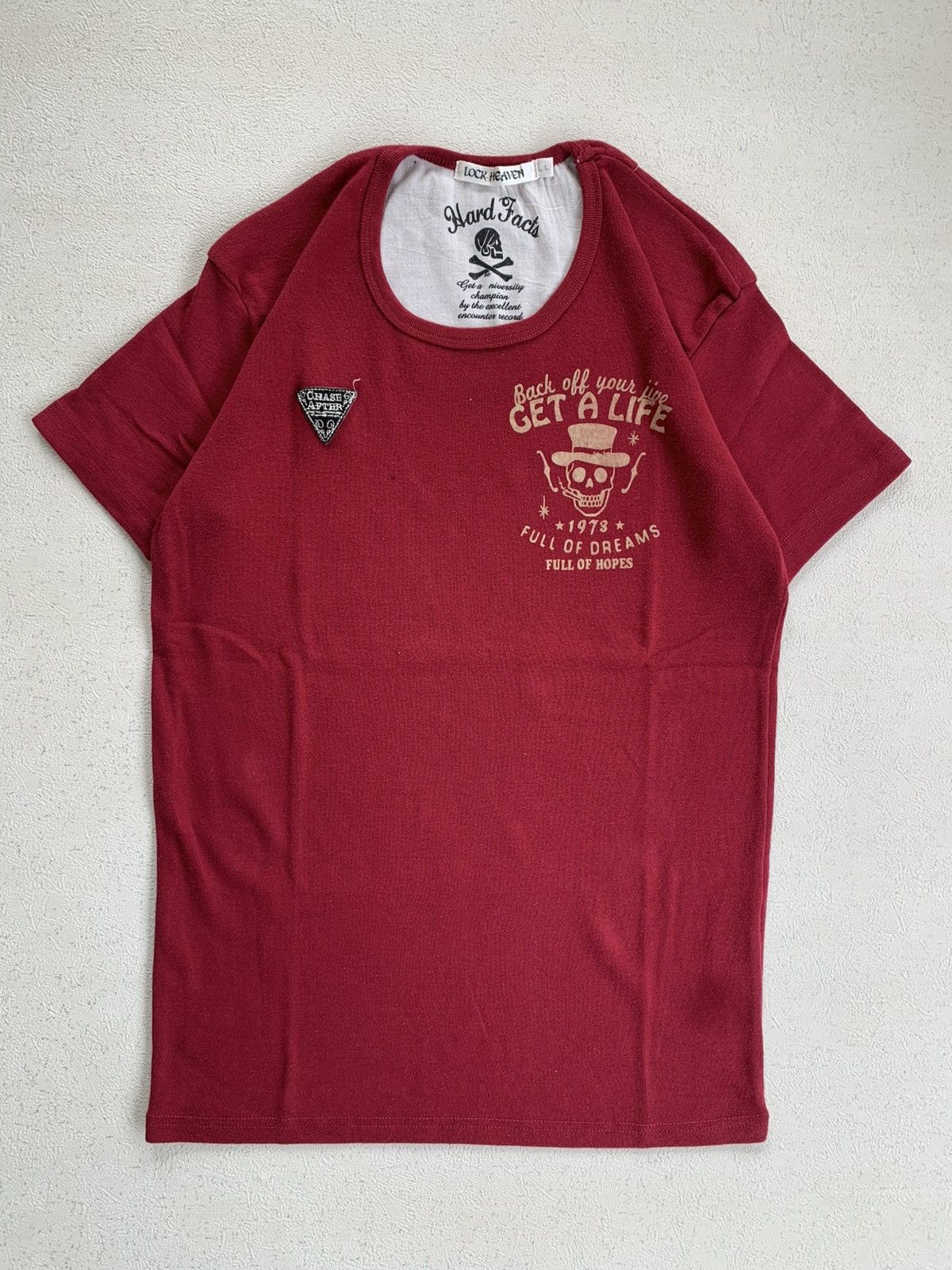 Ed Hardy Y2K Hard Facts Skull Punk Japanese Tee Ifsixwasnine style Size US M / EU 48-50 / 2 - 2 Thumbnail