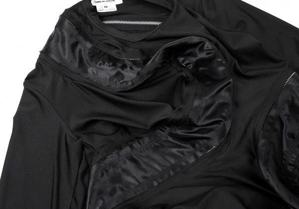 Comme des Garcons Comme Des Garcons Black Vintage Distorted Top Size XS / US 0-2 / IT 36-38 - 7 Thumbnail