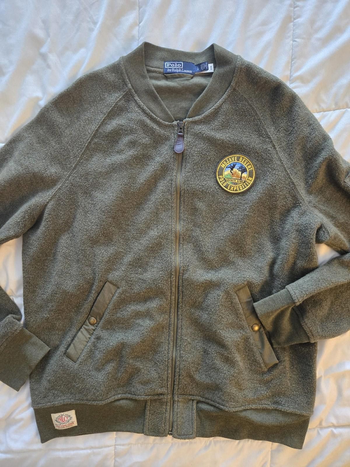 Polo Ralph Lauren Polo Ralph Lauren Jacket Men's Brushed Fleece Bomber L Size US L / EU 52-54 / 3 - 2 Thumbnail