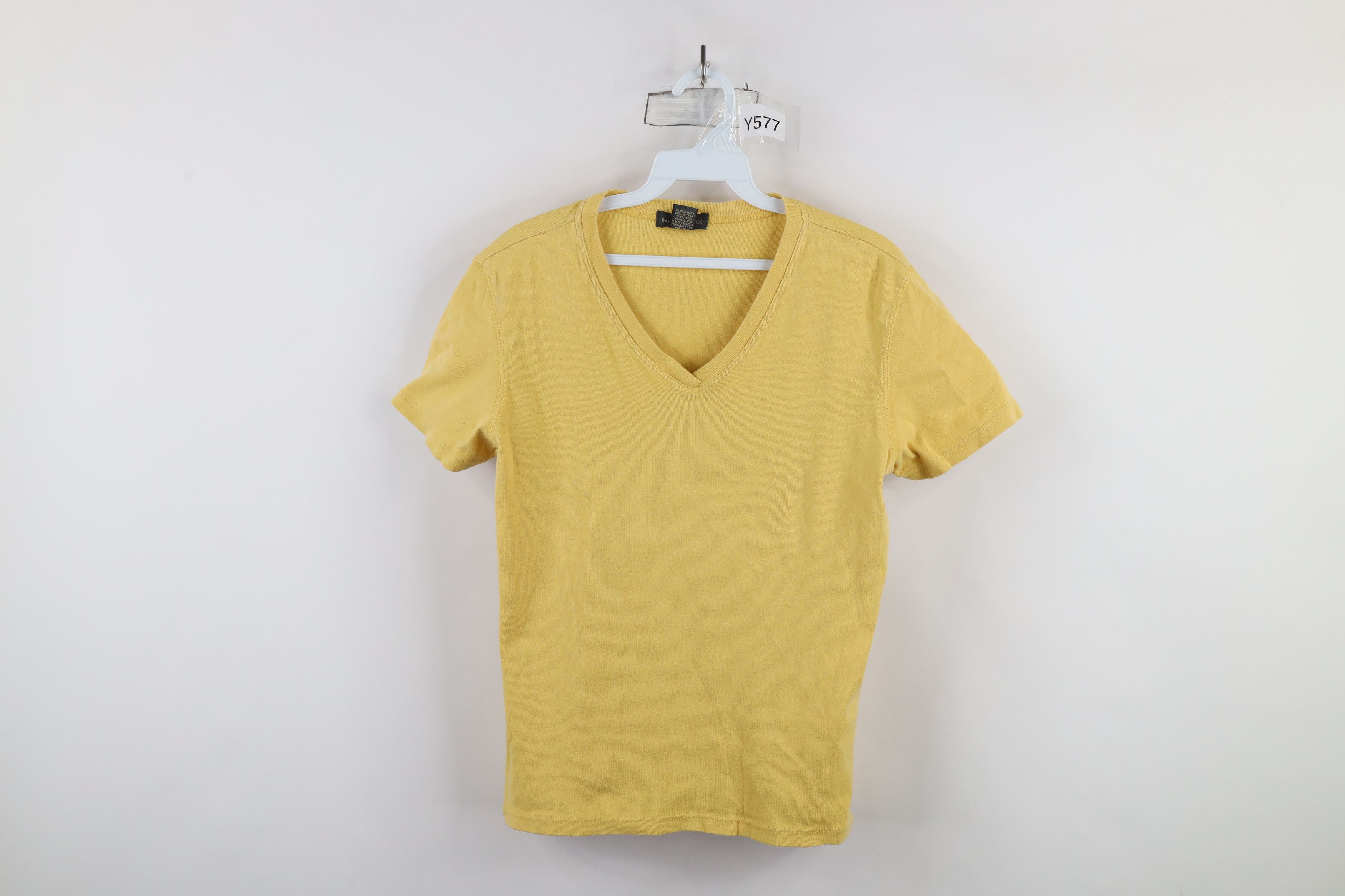 Banana Republic × Vintage Vintage 90s Banana Republic Cotton Ribbed Knit T-Shirt USA Size M / US 6-8 / IT 42-44 - 1 Thumbnail