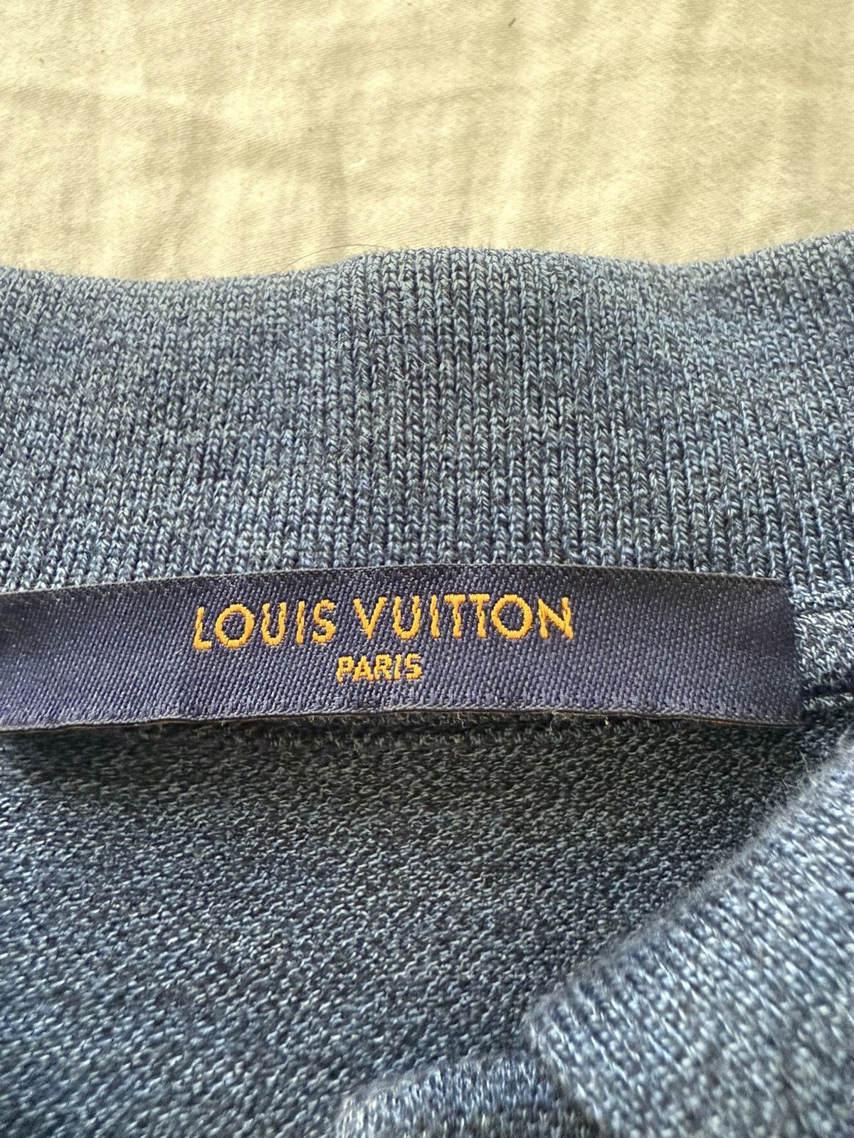 Louis Vuitton Louis Vuitton Embroidered LV Logo Polo Shirt Size US XL / EU 56 / 4 - 4 Thumbnail