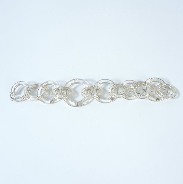 Tiffany & Co. o1smst1ft0424 8.5 Inches Altas Numeral Bracelet in Silver Size ONE SIZE - 2 Preview