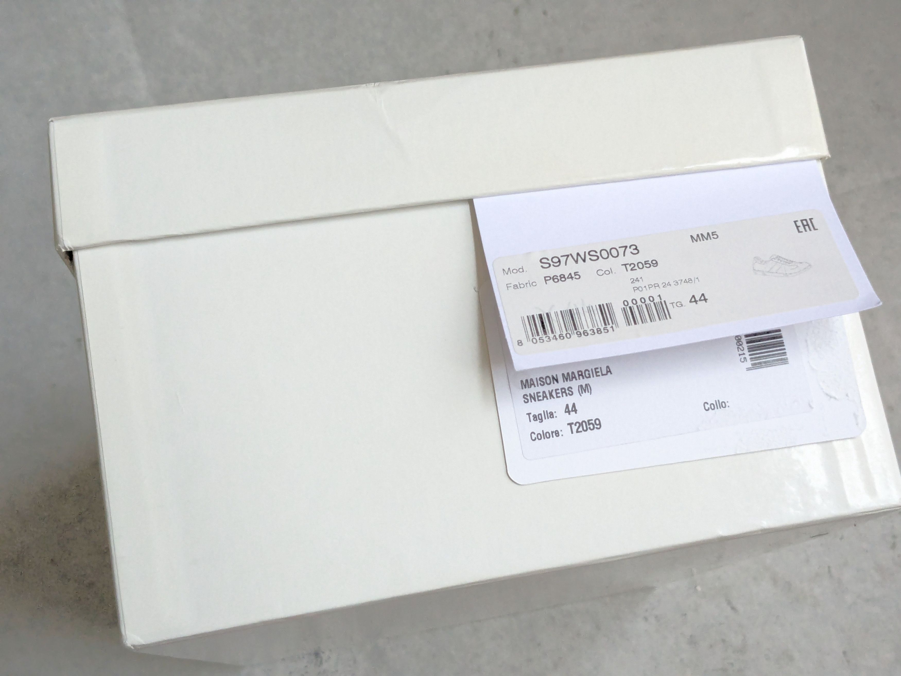 Maison Margiela Maison Margiela Replica GAT 11 44 Low Tops Beige Size US 11 / EU 44 - 20 Thumbnail