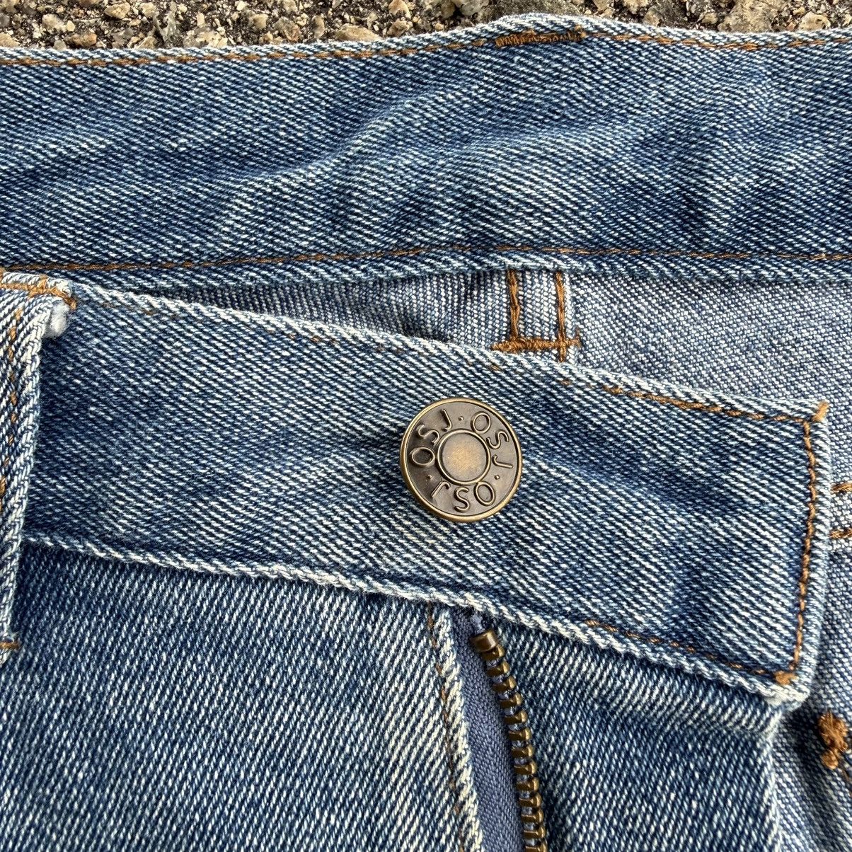 Japanese Brand VINTAGE OSJ DENIM FADED RIPPEP JEAN PANTS Size US 32 / EU 48 - 9 Thumbnail