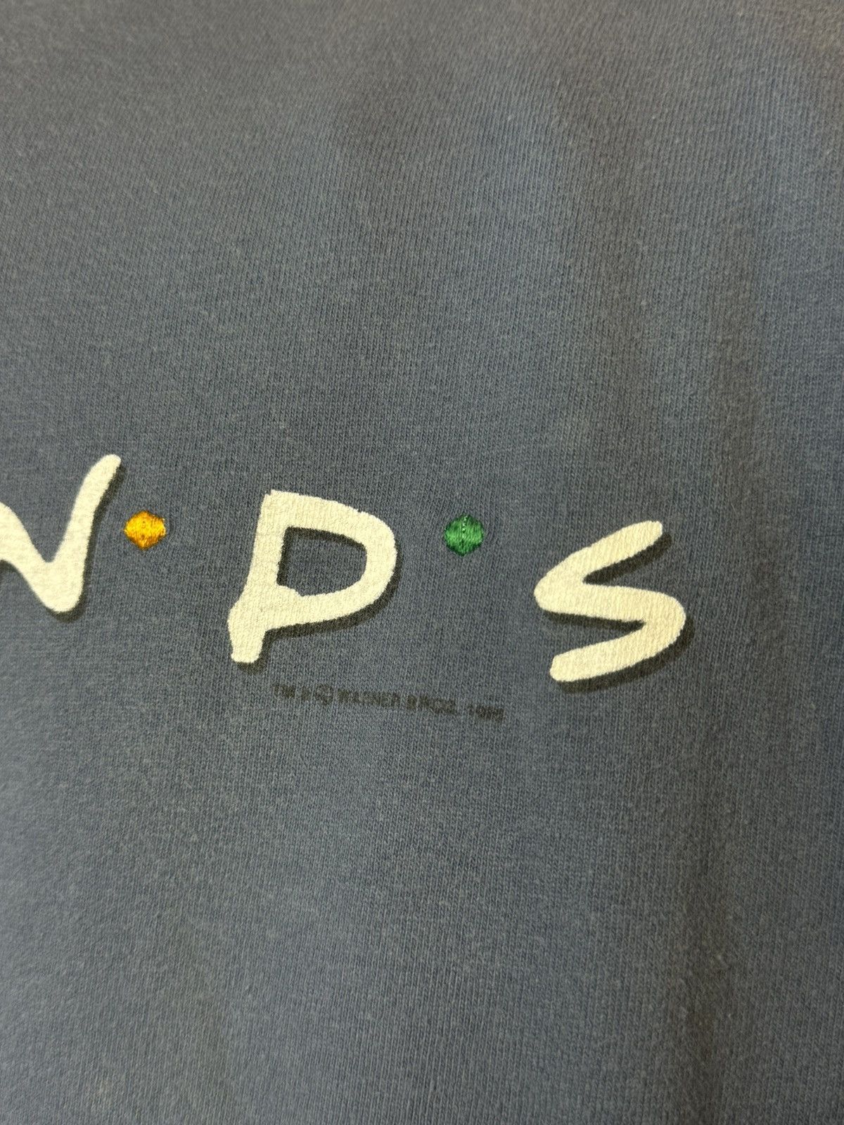 Vintage Vintage 90s Friends Spellout Promo Tee - Large Size US L / EU 52-54 / 3 - 5 Thumbnail