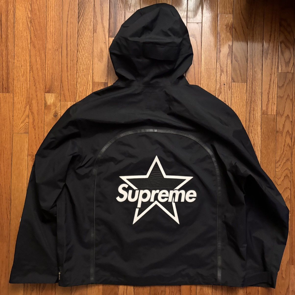 Supreme × Vanson Leathers Supreme Vanson Leathers GORE-TEX Shell Jacket Size US XXL / EU 58 / 5 - 2 Thumbnail