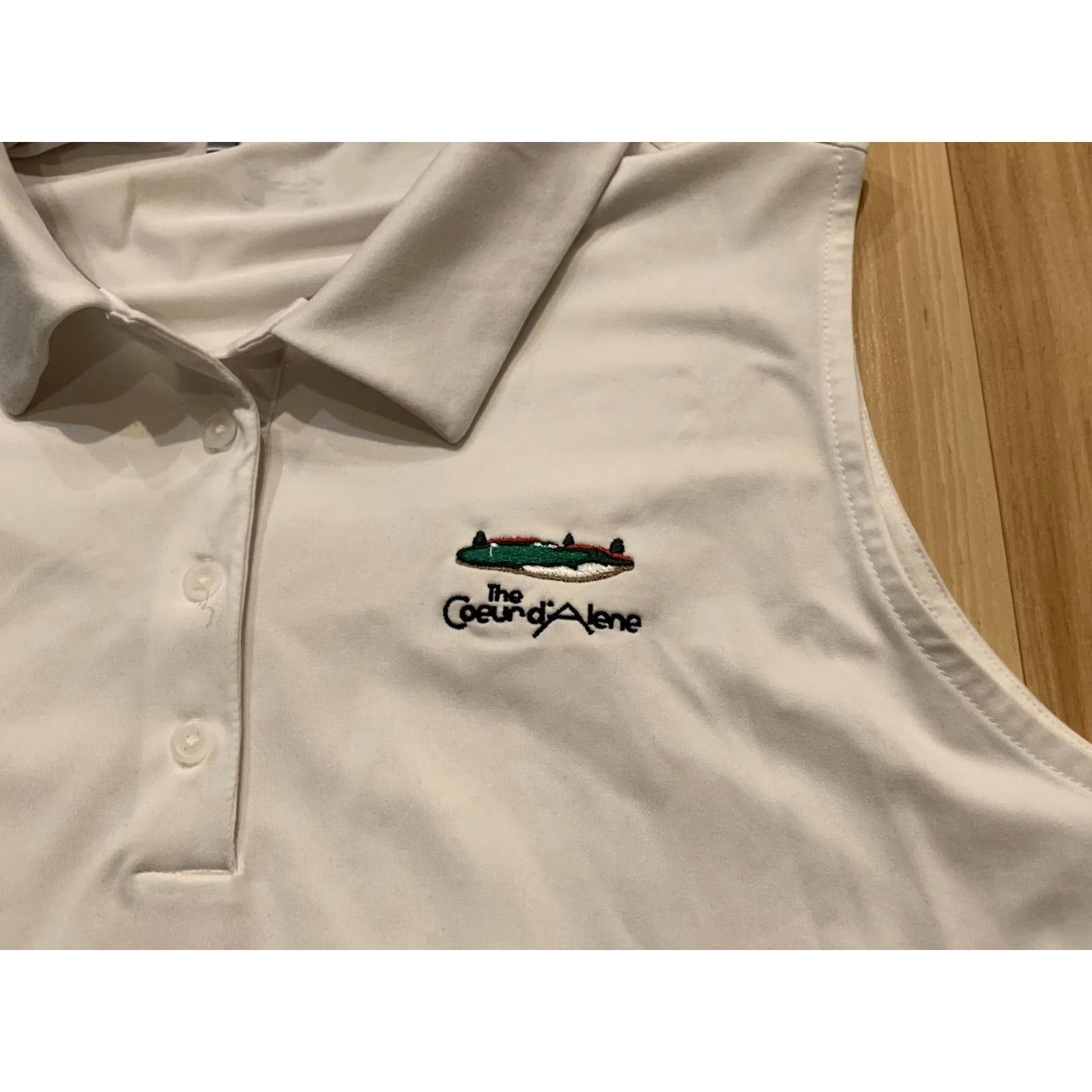 Under Armour Under Armour Womens Large Tee - Coeur d'Alene Golf Course Size L / US 10 / IT 46 - 5 Thumbnail