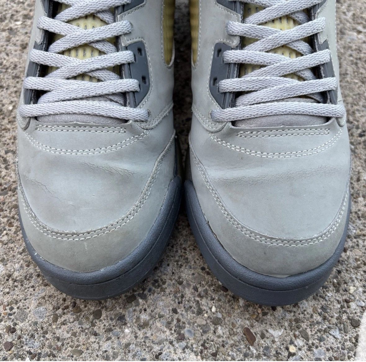 Jordan Brand Size 7-Jordan 5 GS 'Green Bean' 2006 Lightly Worn OG All Size US 7 / EU 40 - 7 Thumbnail