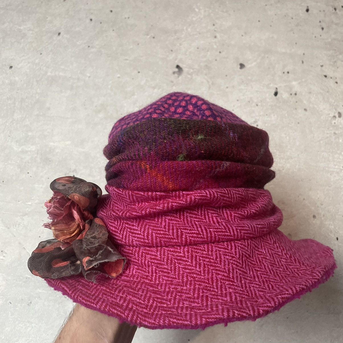 Vintage Vintage Grevi Avantgarde women’s Hat roses y2k Size ONE SIZE - 4 Thumbnail