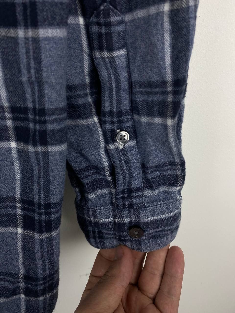 Hugo Boss Hugo Boss Heavy Cotton Flannel Check Shirt Size XXL Size US XXL / EU 58 / 5 - 9 Thumbnail