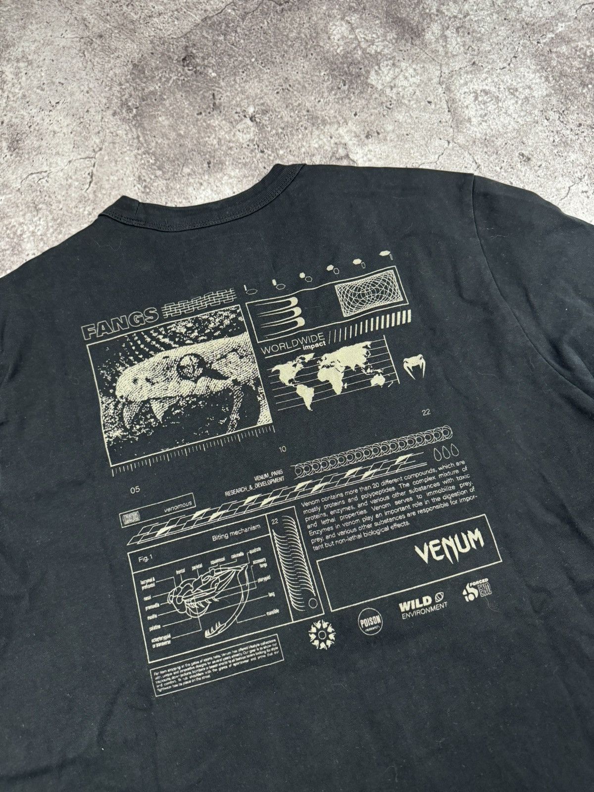UFC Vintage 00s Venum Muay Thai Brazil T Shirt black Sportwear Size US XL / EU 56 / 4 - 5 Thumbnail