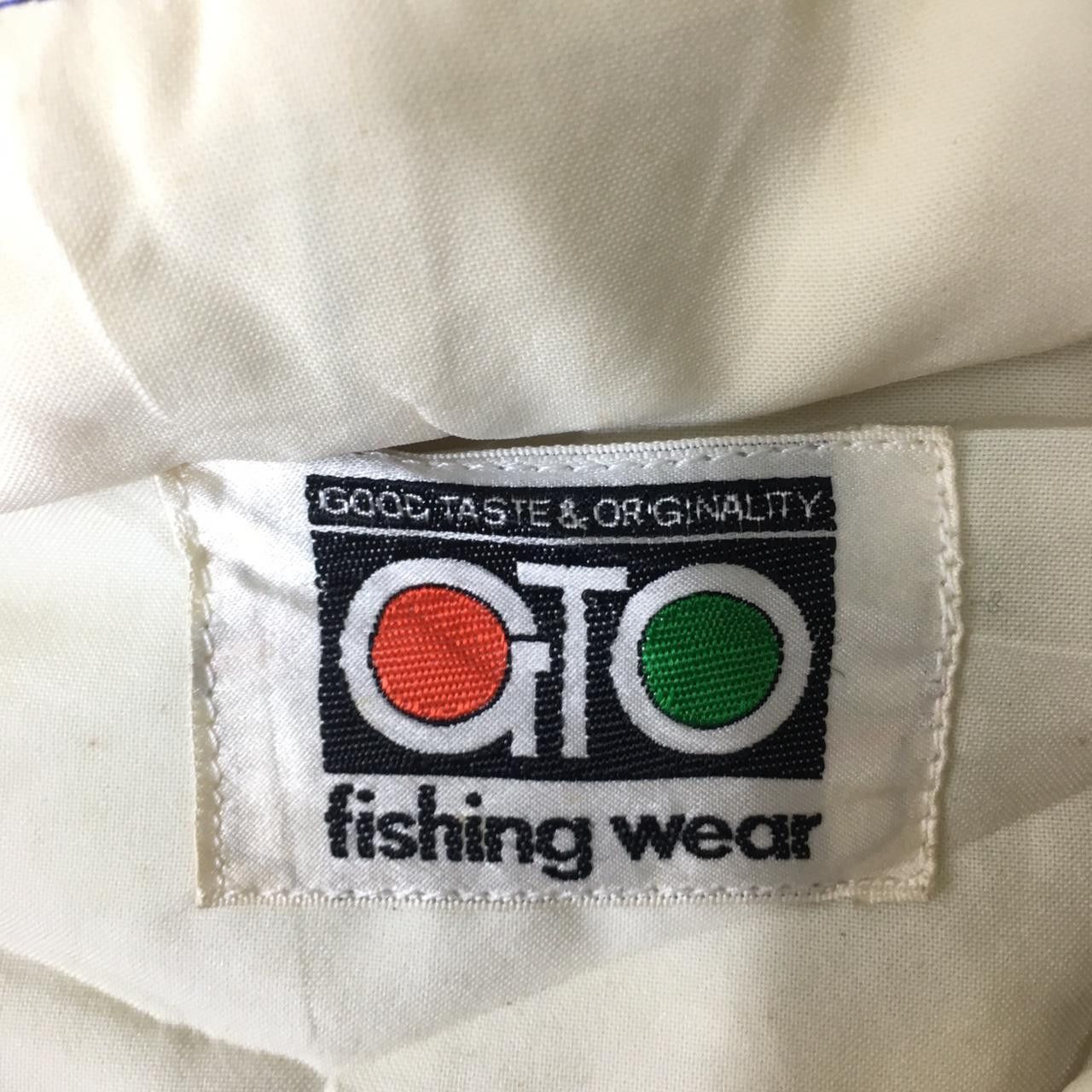 Vintage Vtg 80’ GTO FISHING GEAR Good Taste Tactical Jacket Size US L / EU 52-54 / 3 - 3 Thumbnail
