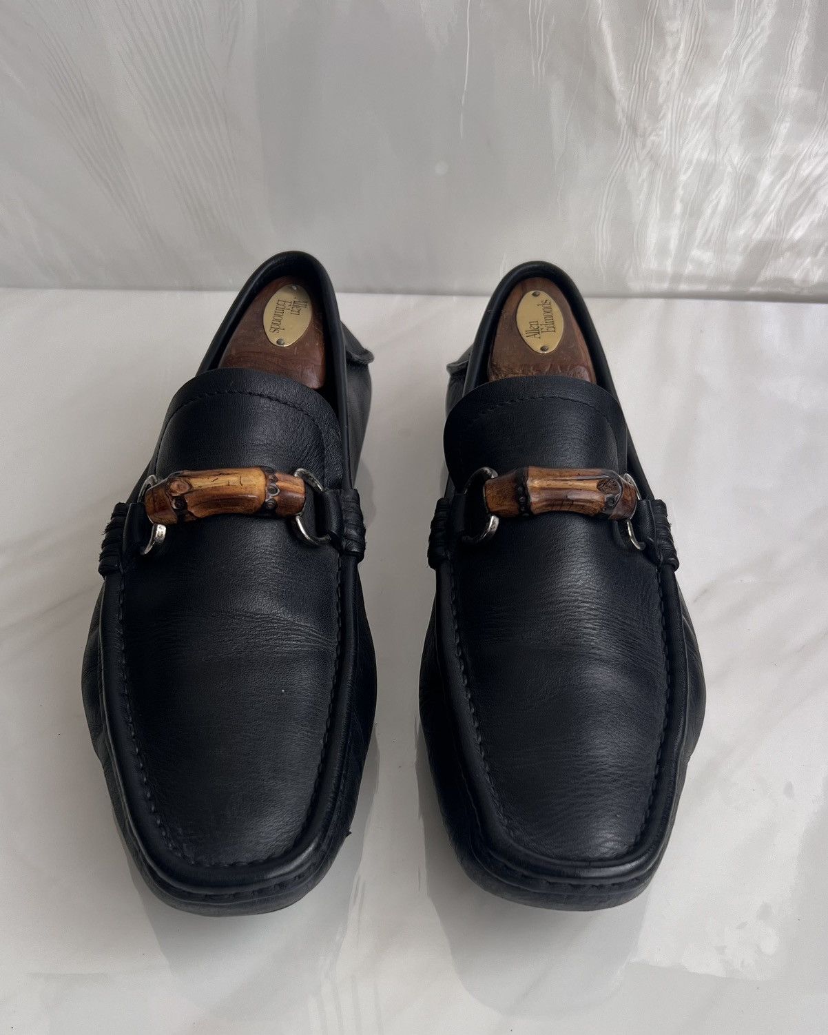 Gucci Gucci Men’s Horsebit Black Bamboo leather loafer Size US 8 / EU 41 - 13 Thumbnail
