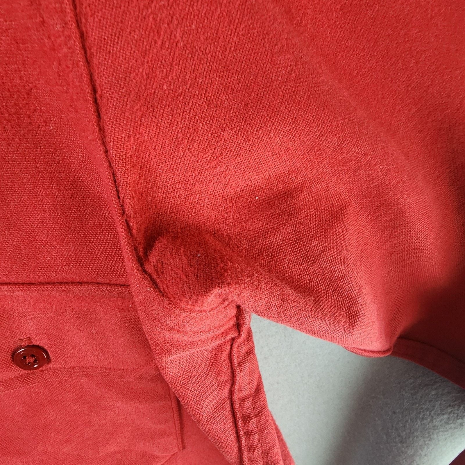 Woolrich Woolen Mills Woolrich Flannel Shirt Men Med Long Sleeve Red Heavyweight Size US M / EU 48-50 / 2 - 10 Thumbnail