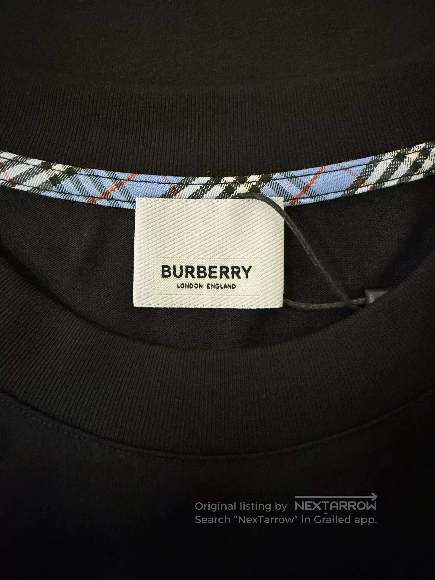 Burberry Burberry Black T-Shirt. Size US XL / EU 56 / 4 - 5 Thumbnail