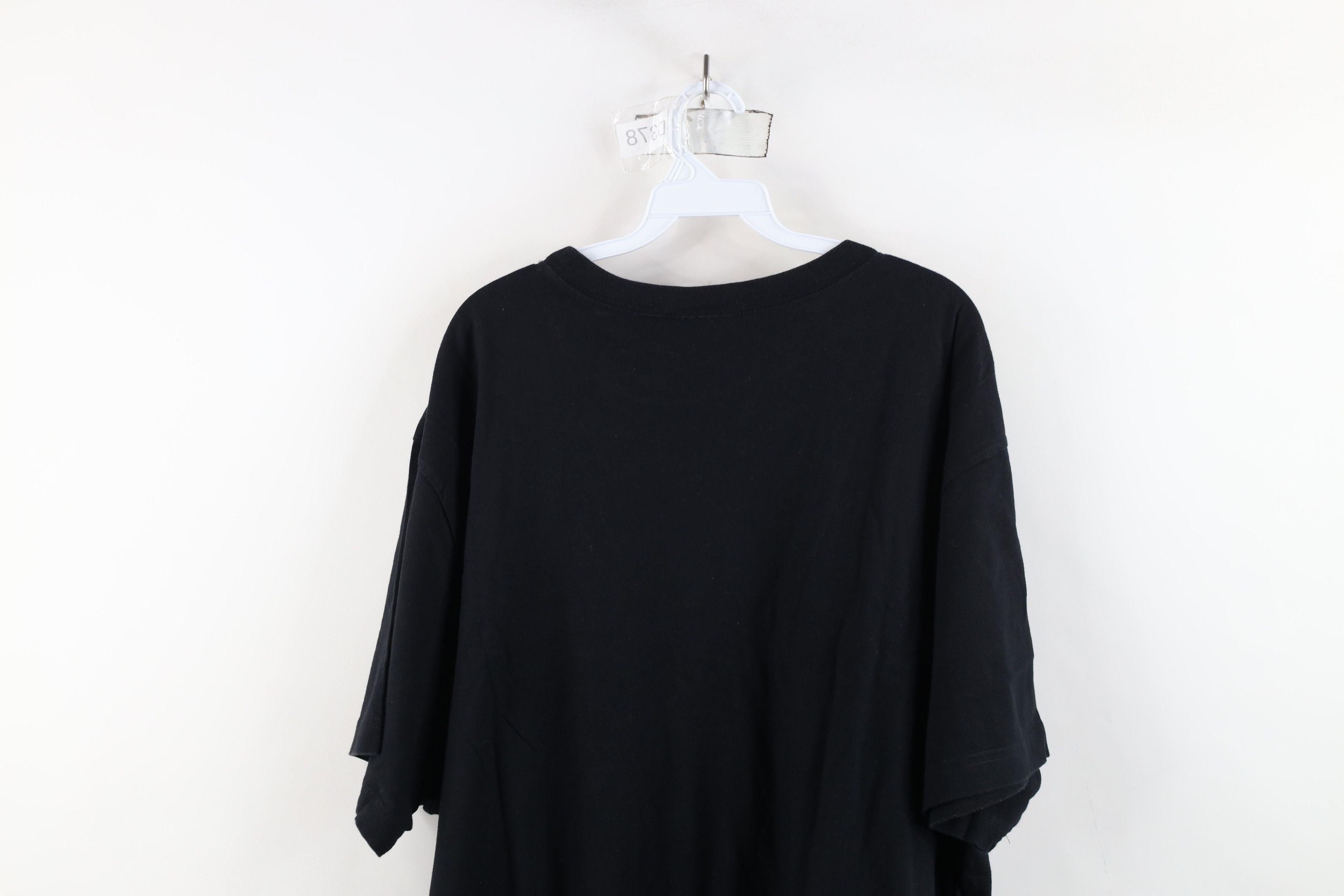 Vintage Vintage 90s Streetwear Cotton Short Sleeve T-Shirt Black Size 3XL / US 20-22 - 10 Thumbnail