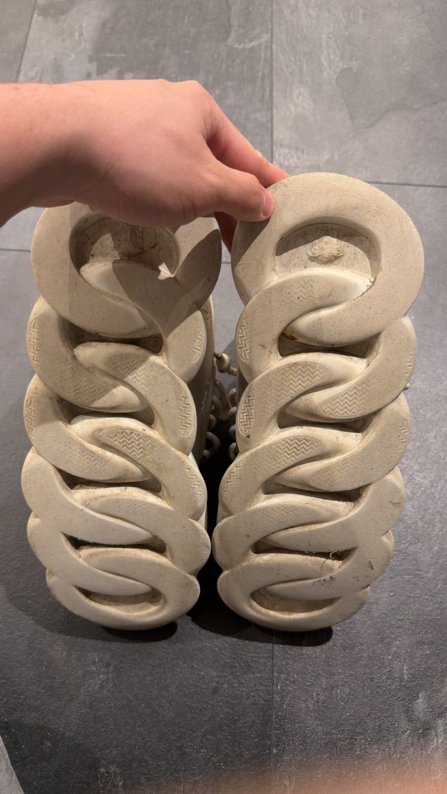 Versace Versace chain reaction White Size US 8 / EU 41 - 3 Thumbnail