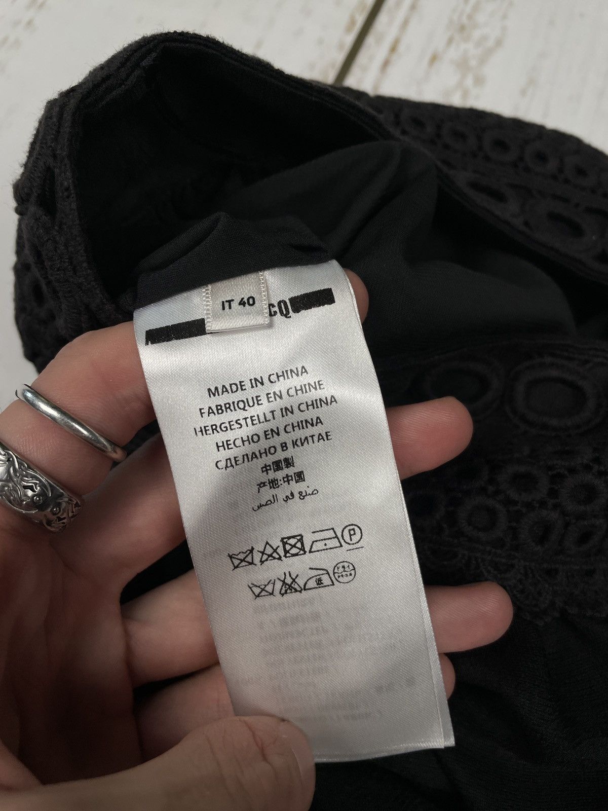 Alexander McQueen × MCQ Alexander Mcqueen MCQ Skirt Alternative Size 27" / US 4 / IT 40 - 4 Thumbnail