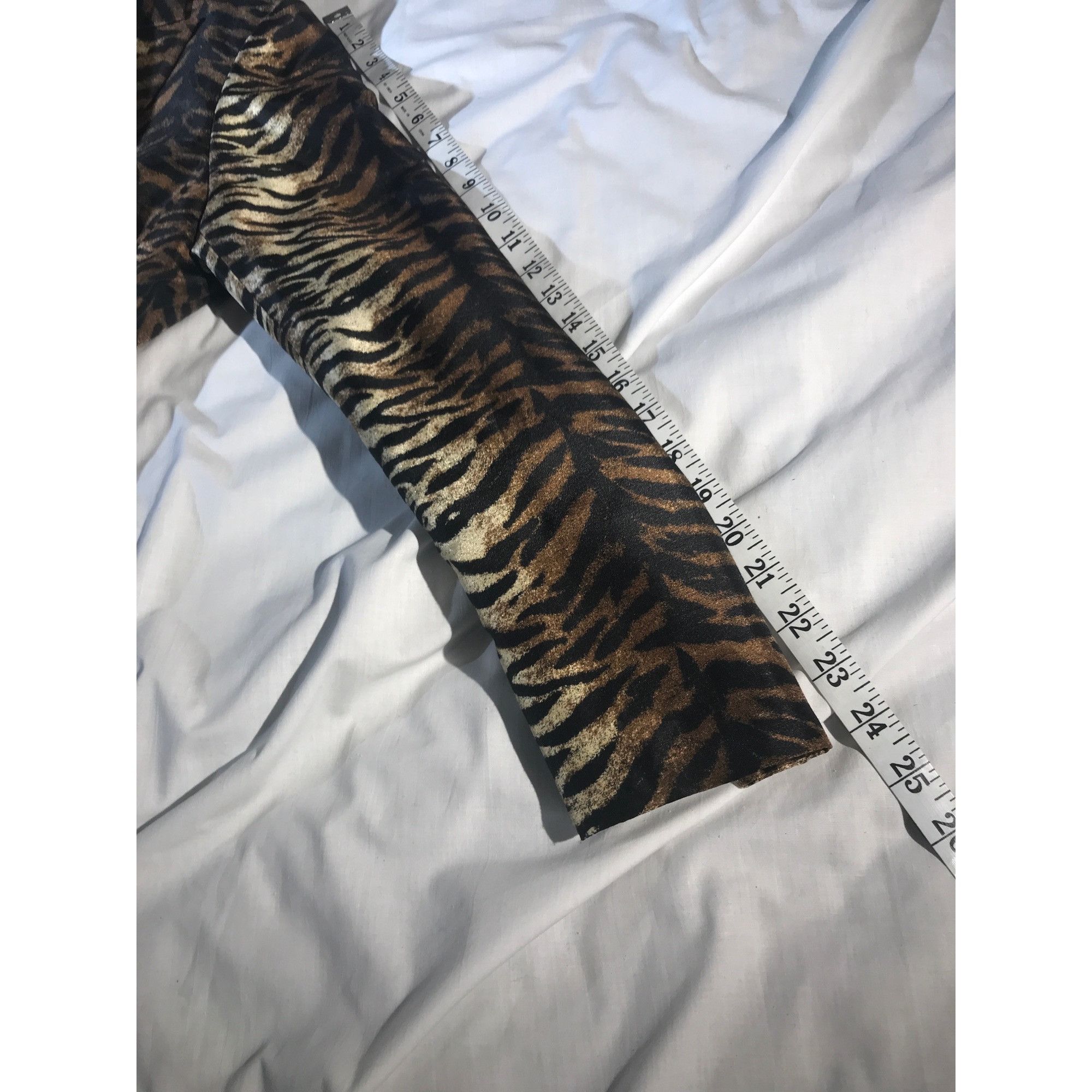 Other Le Suit Women's Animal Print Long Buttonless Blazer Duster Size M / US 6-8 / IT 42-44 - 7 Thumbnail