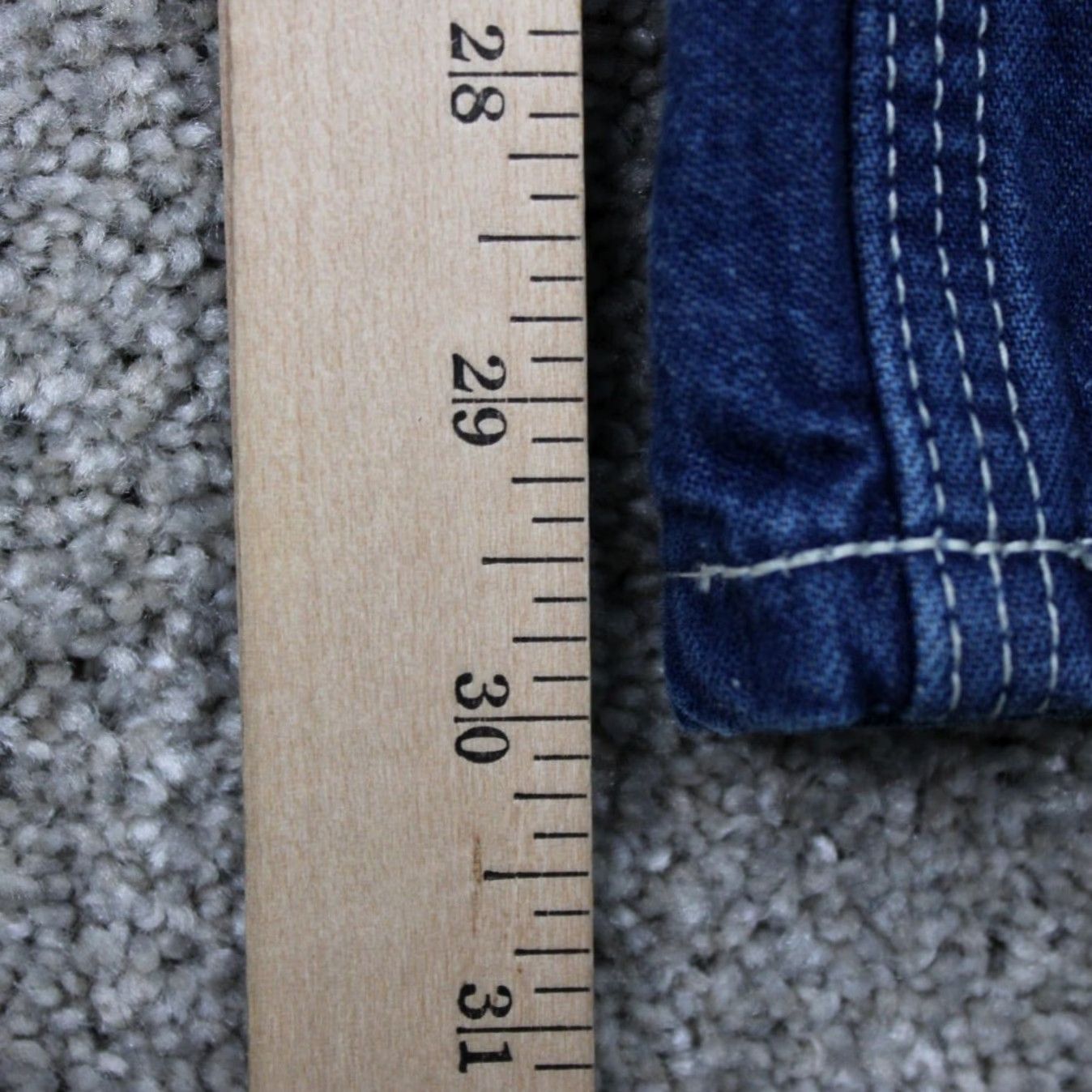 Carhartt Carhartt FR Jeans Mens 44x30 Blue Relaxed Fit Denim Jeans Size US 44 / EU 60 - 4 Thumbnail