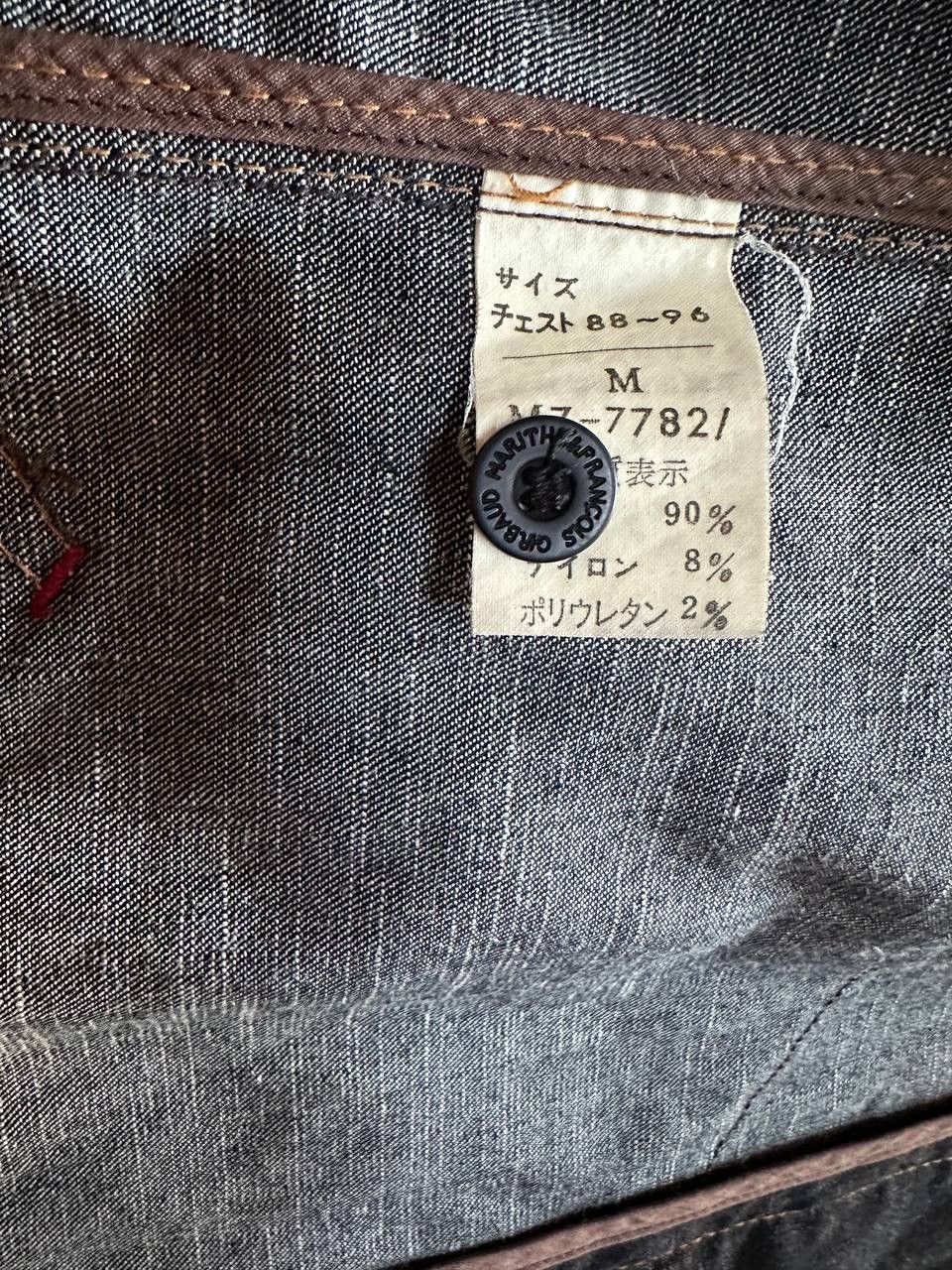 Marithe + Francois Girbaud Marithe Francois Girbaud Chore Denim Jacket Size US M / EU 48-50 / 2 - 19 Thumbnail
