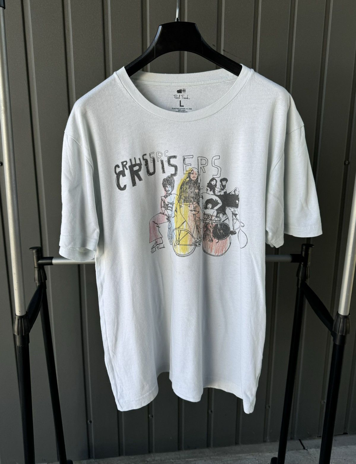 Paul Frank × Vintage Vintage 2006 Paul Frank Cruisers Bike T Shirt Bicycle Size US L / EU 52-54 / 3 - 1 Thumbnail