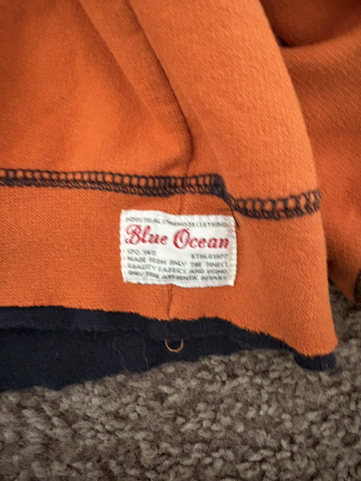 Cabelas × Vintage Blue ocean Cabela orange hoodie Size US XXL / EU 58 / 5 - 2 Thumbnail