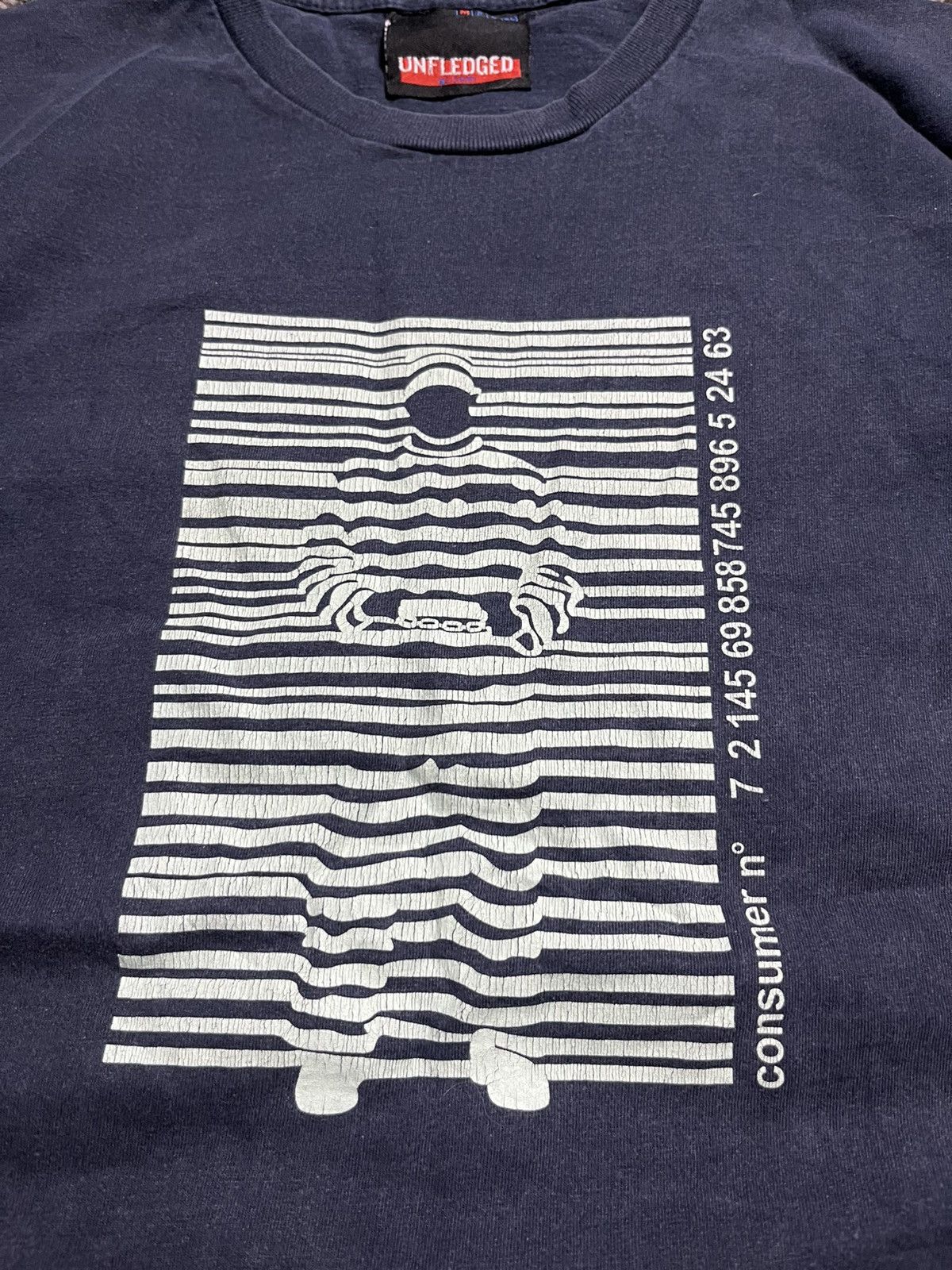 Japanese Brand Rare Unfledged Japan Archive "Consumer" Cyberpunk Tee Size US M / EU 48-50 / 2 - 3 Thumbnail