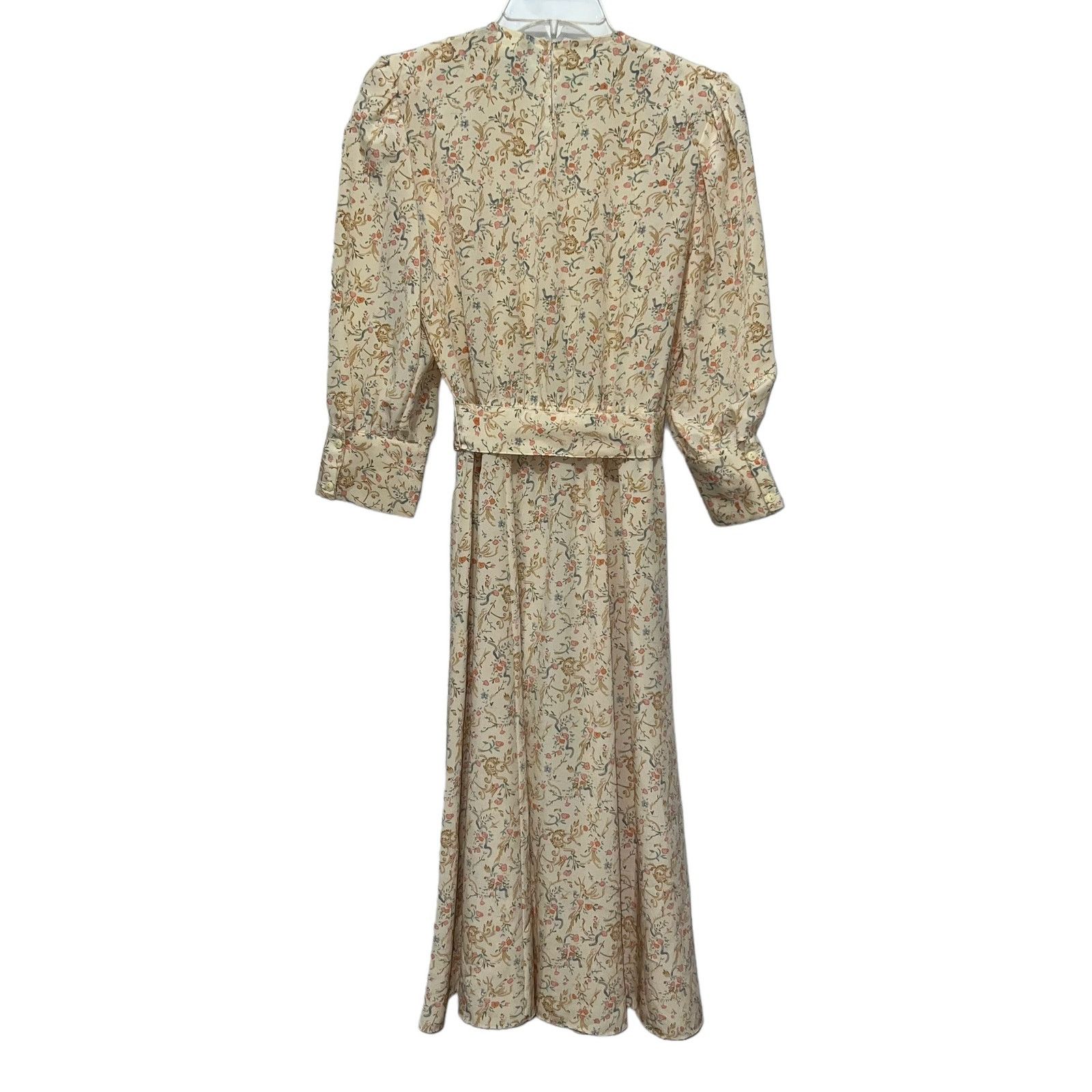 Vintage Vintage 80’s Lace Collar Floral Print Dress Cottagecore 3/4 Size S / US 4 / IT 40 - 7 Thumbnail