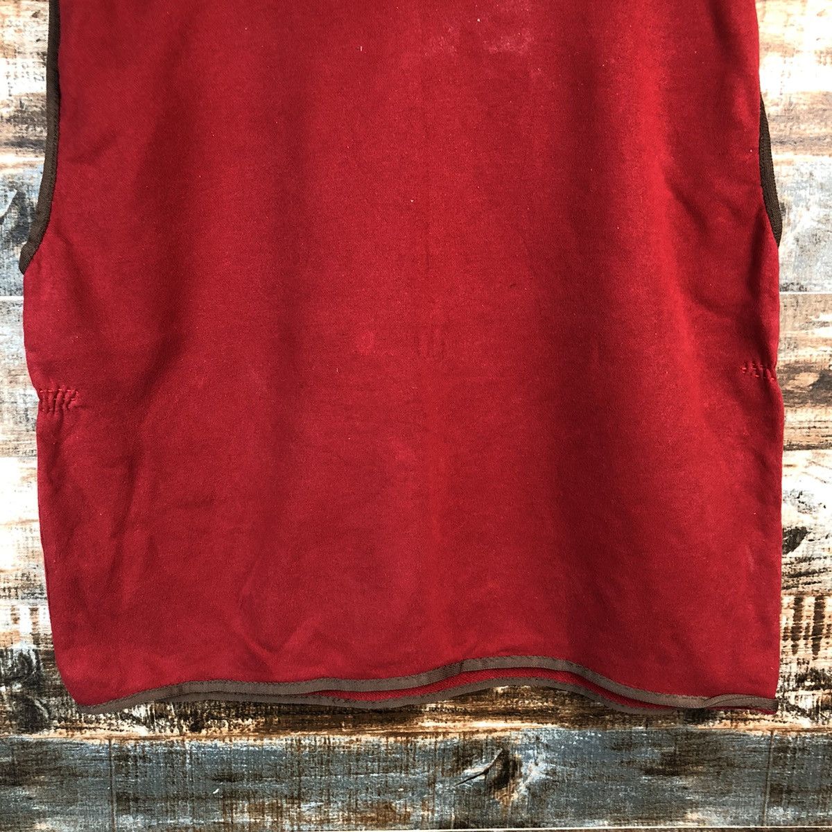 Kenzo D Kenzo vintage japan Red Vest #A2593 Size US L / EU 52-54 / 3 - 12 Thumbnail