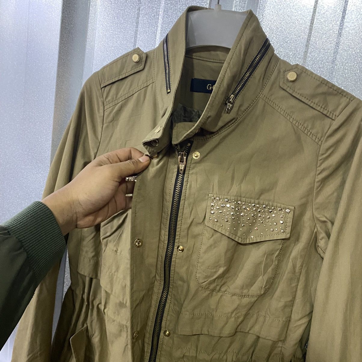 Designer × Other 2000s GGPX - m65 style jacket green army Lgb style Size S / US 4 / IT 40 - 7 Thumbnail