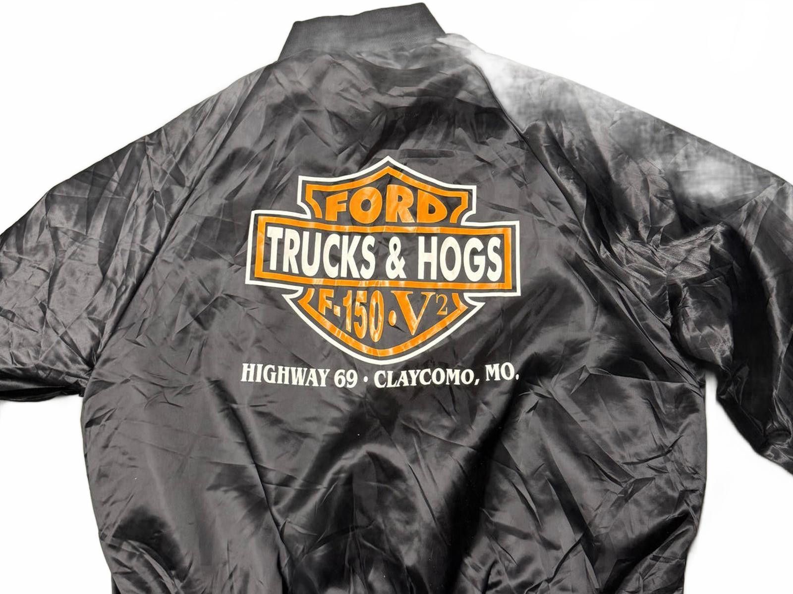 Ford Ford Trucks & Hogs Satin Bomber Jacket – F-150 V2 Size US XL / EU 56 / 4 - 4 Thumbnail