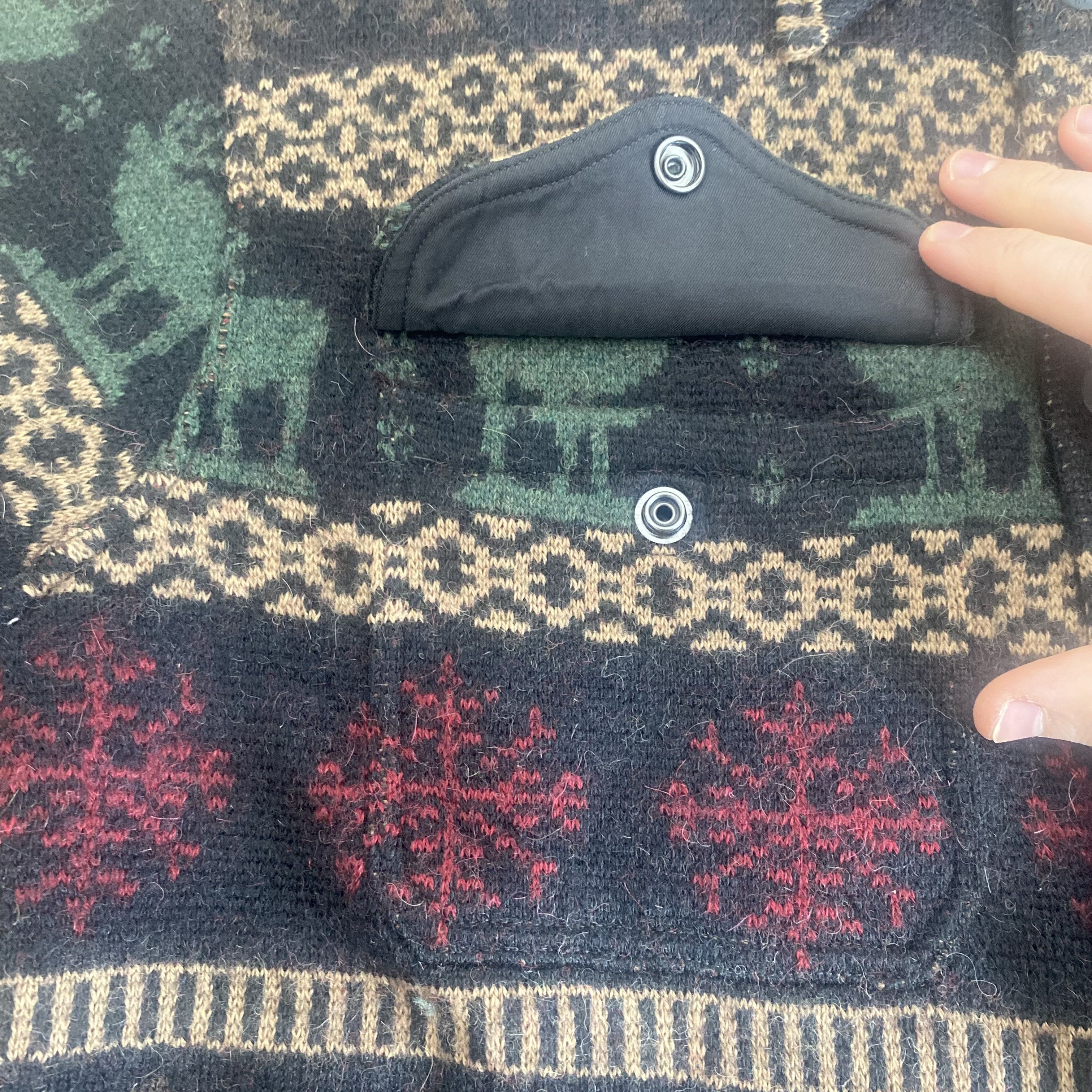RRL Ralph Lauren RRL Double RL Navajo Aztec Nordic Sweater Overshirt Workwear Size US L / EU 52-54 / 3 - 4 Thumbnail