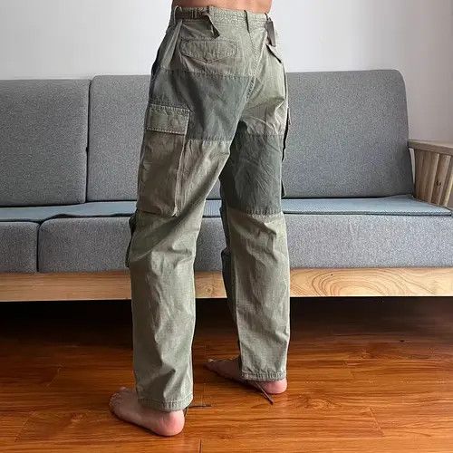 Japanese Brand multi pocket function patchwork military cargo pants Size US 32 / EU 48 - 2 Thumbnail