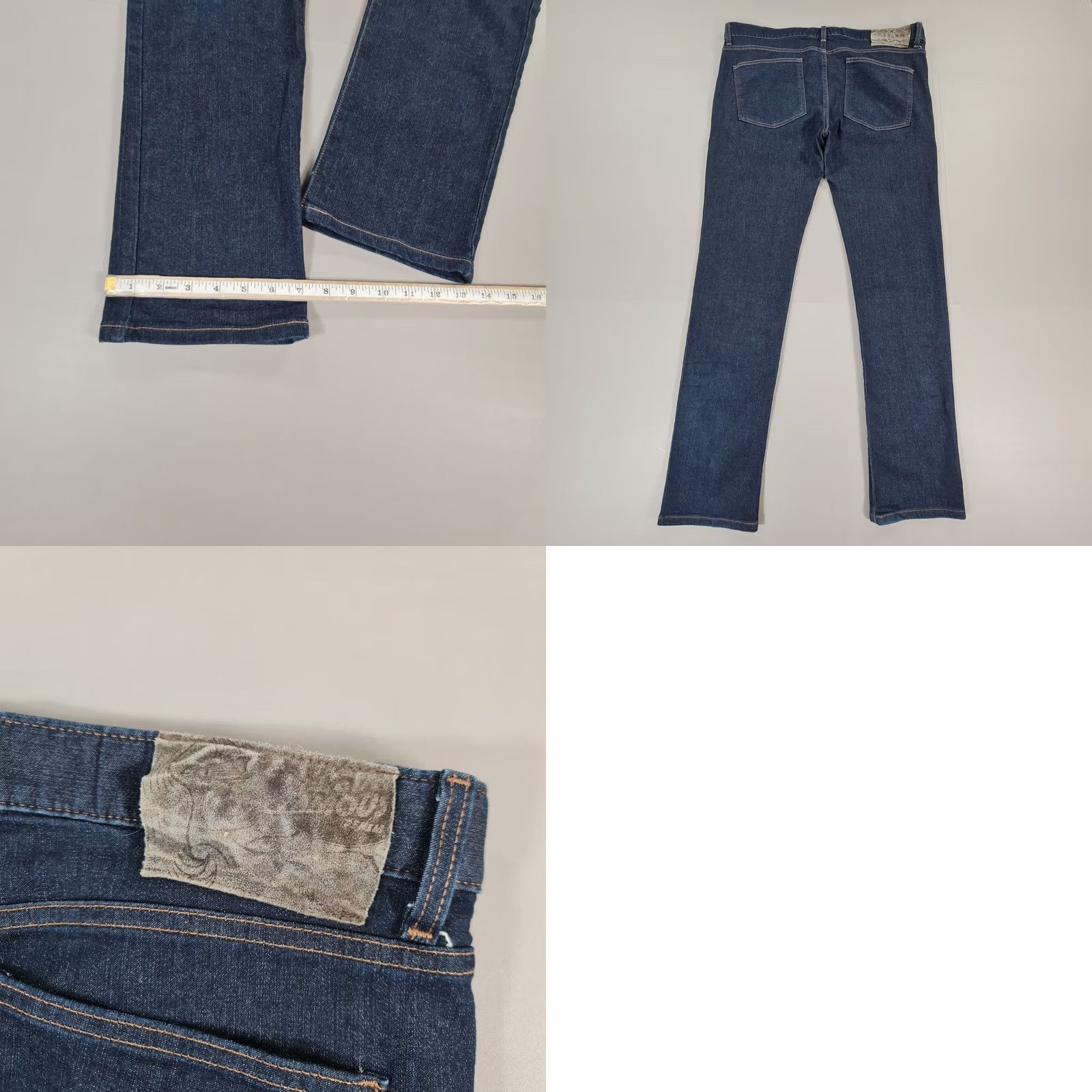 Vintage Naked & Famous Jeans Mens Slim 5-Pocket Denim Blue W40 L34 9oz Stretch Dark Vintage: No (adjusted simplified) Size US 40 / EU 56 - 8 Thumbnail